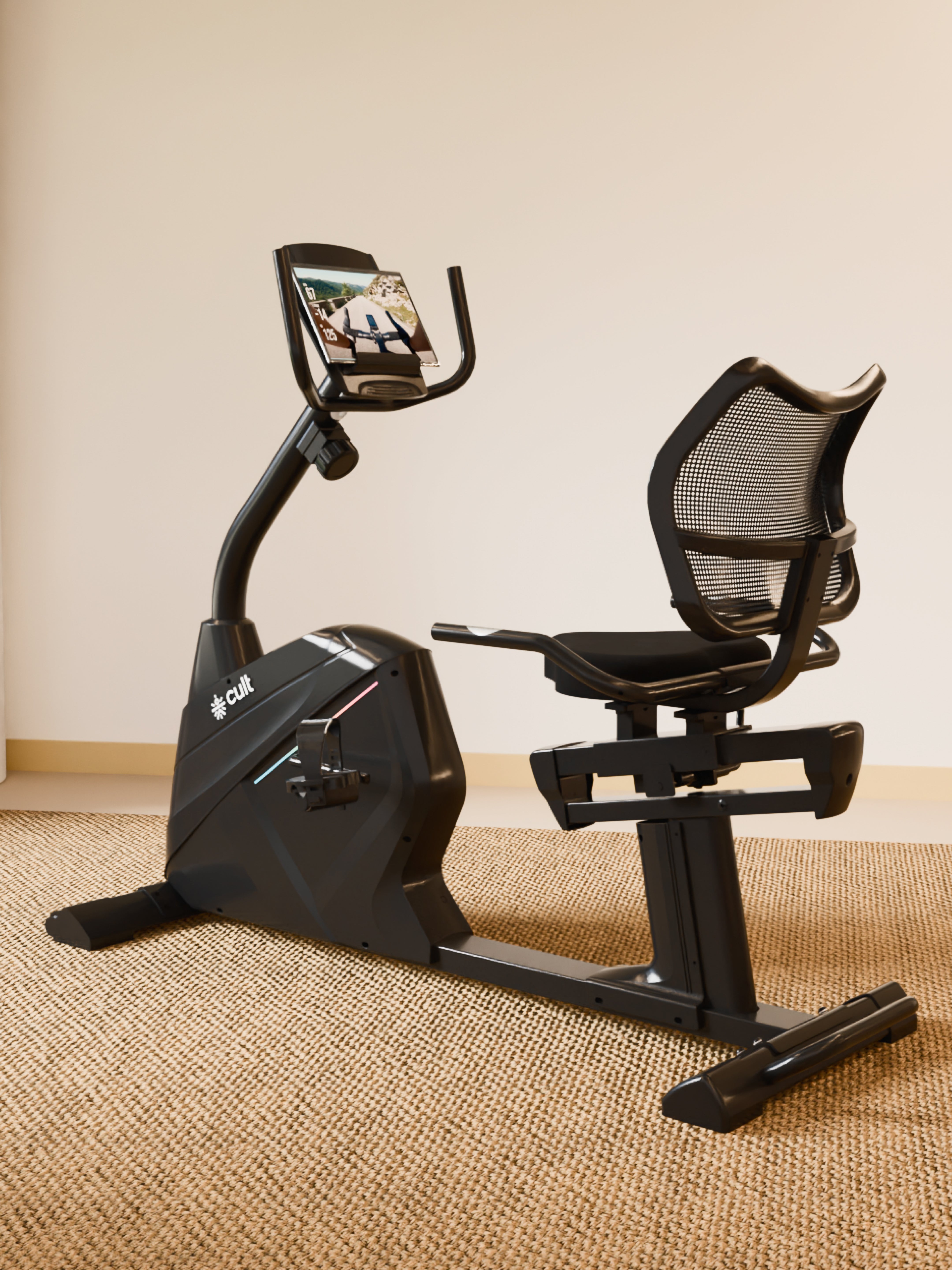 Cult SmartBikeBariPro Magnetic Recumbent Bike| 8Kg Flywheel | Max Weight: 150Kg | Home Use Recumbent Exercise Bike