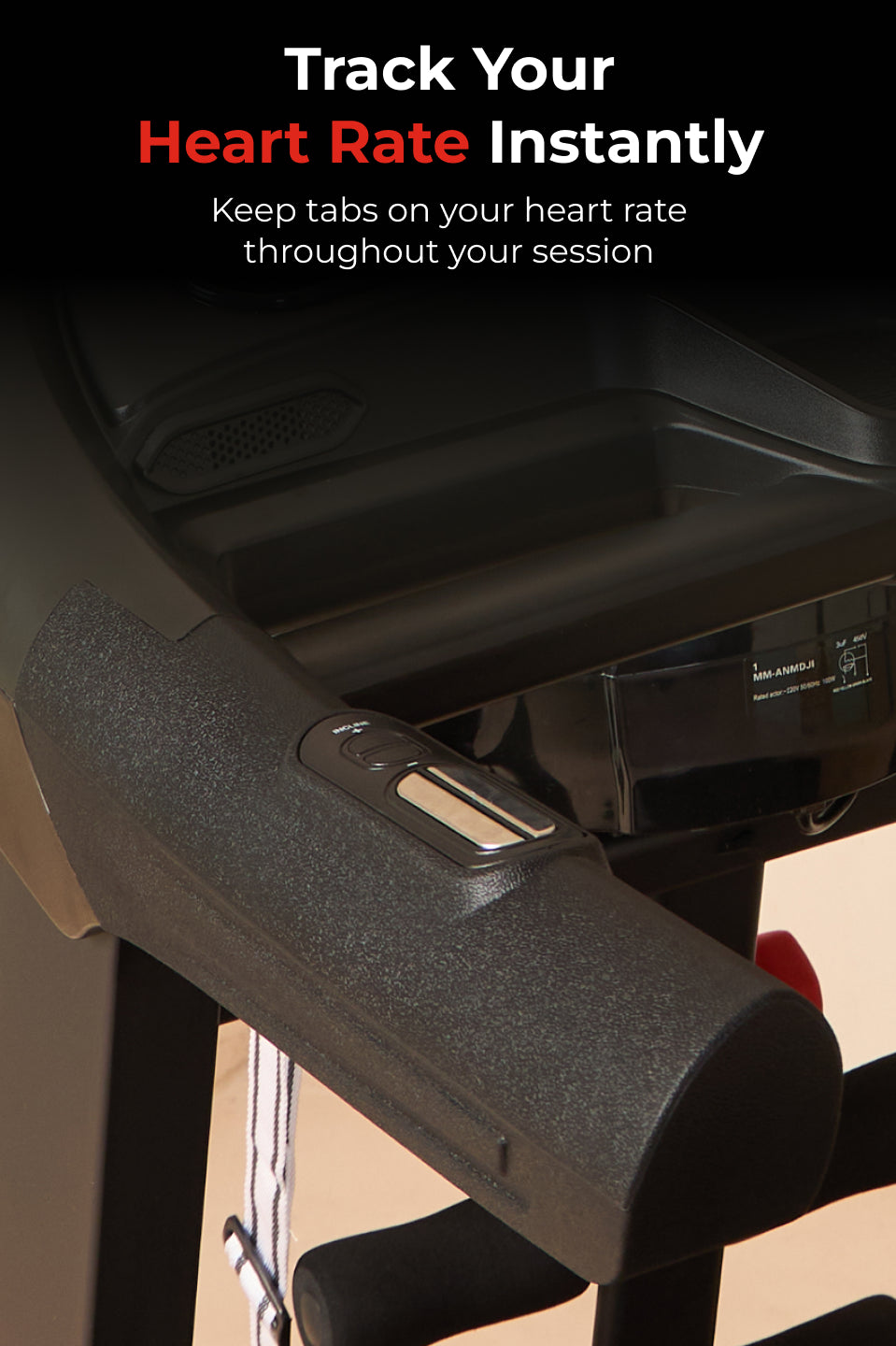 Cultrun M6 Nova 6 HP Peak Treadmill | 15-level Auto-Incline & Massager | Max Weight-140kg | Max Speed-18kmph (with 6 Months Extended Warranty)