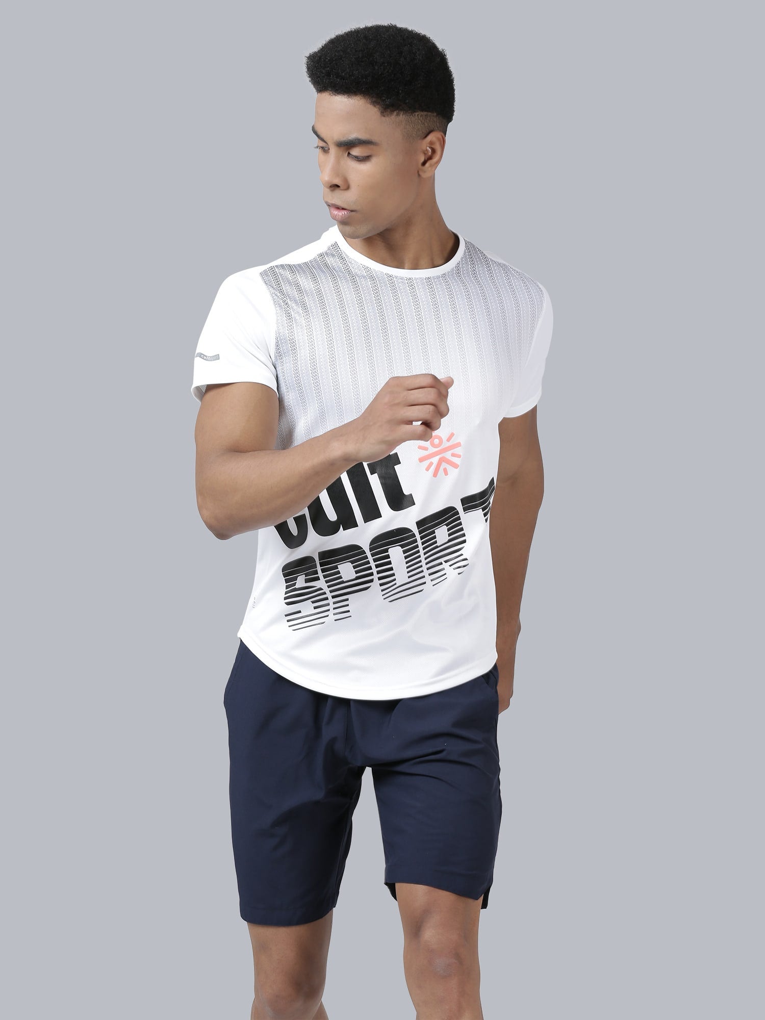 Men's Signature White Training Tee