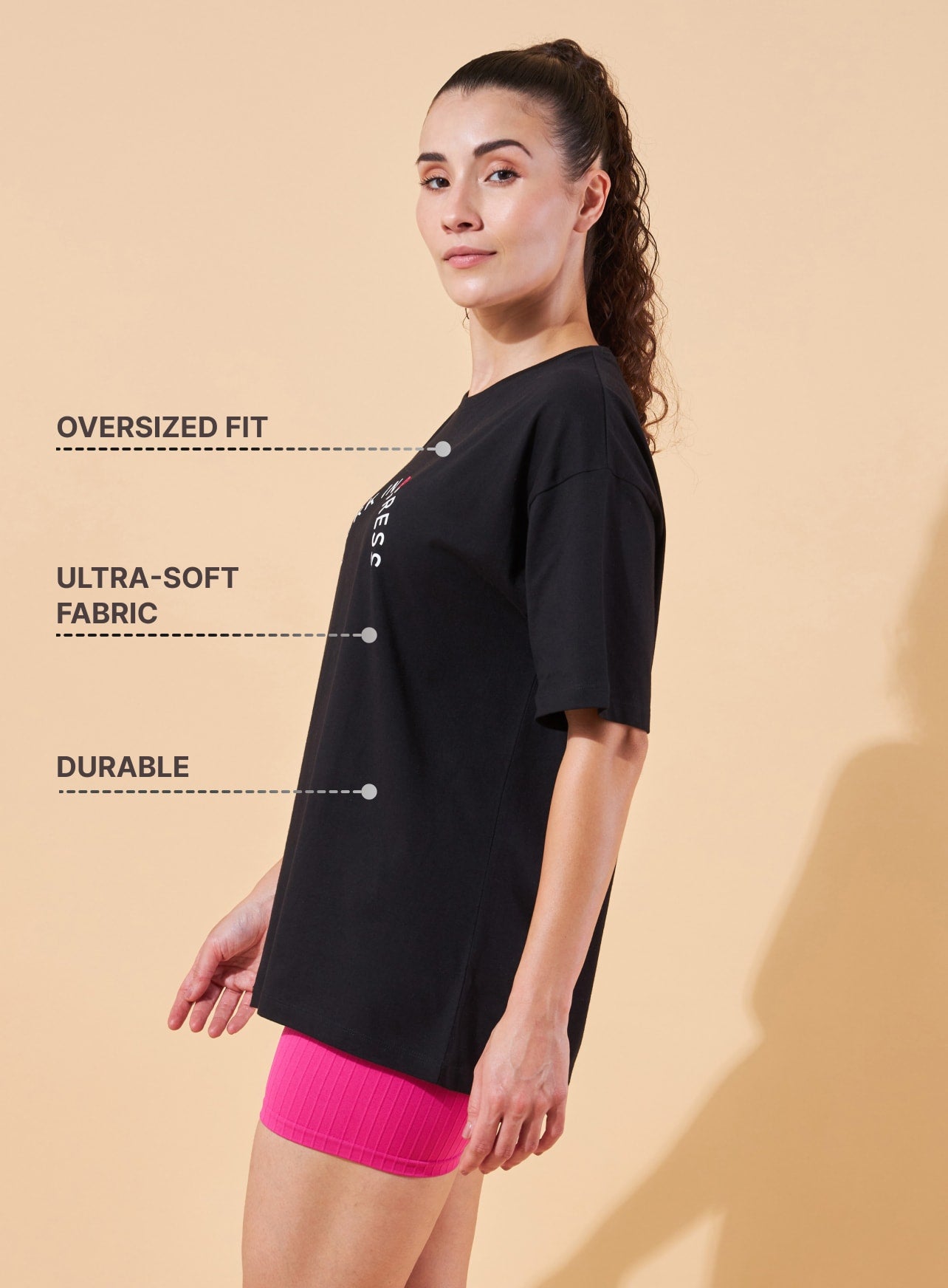 Lifestyle Cotton Oversized Graphic T-shirt