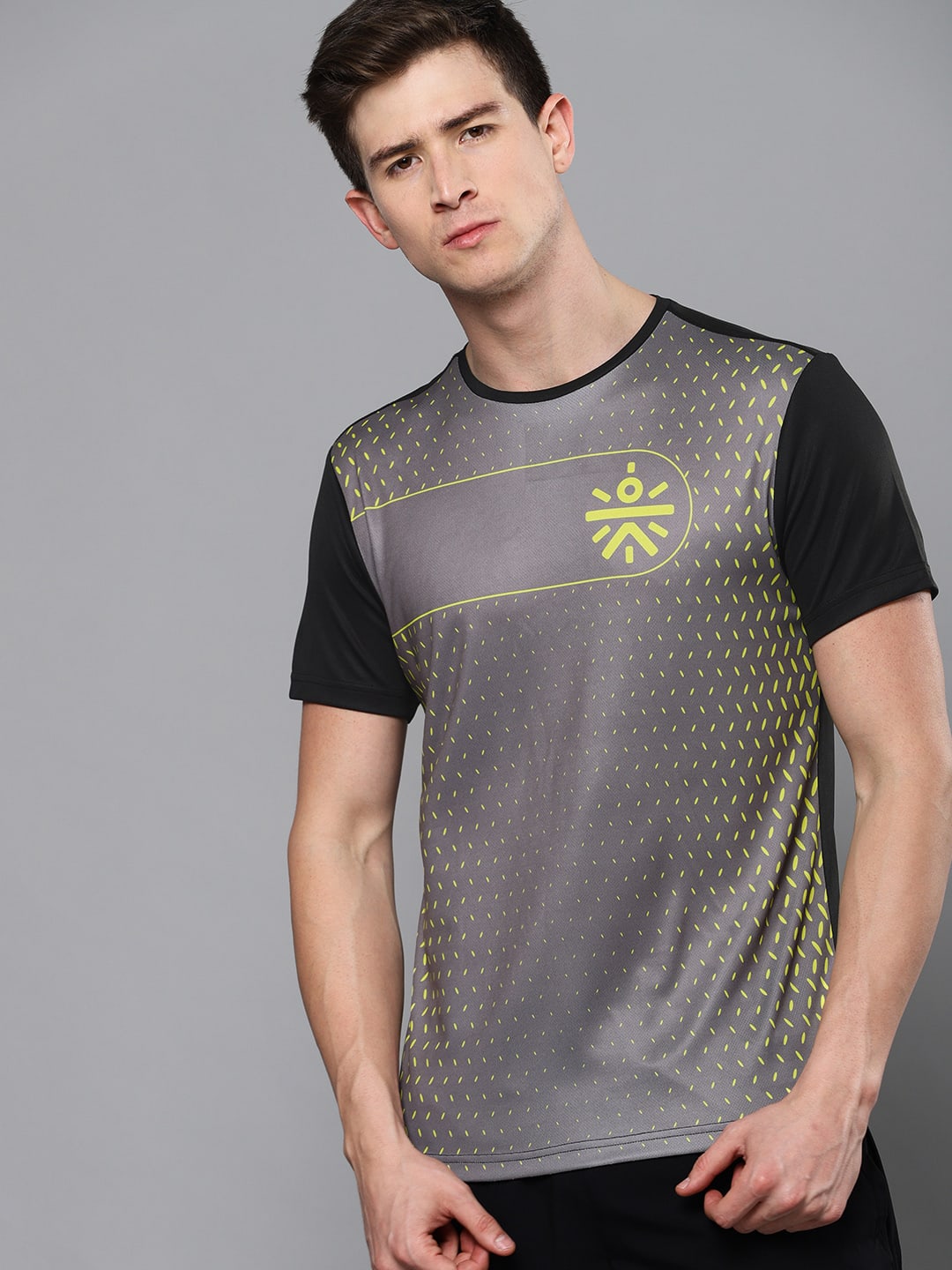 Dugout Signature Grey Relaxed Tee