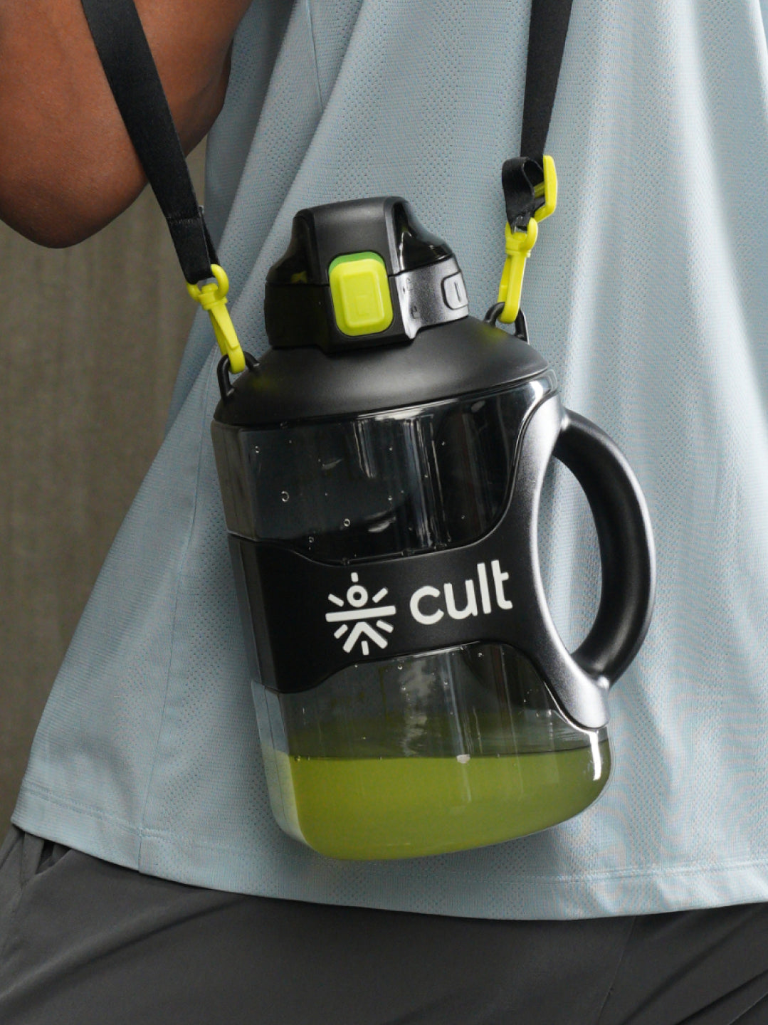 cult Gallon Bottle 2.2L Unisex Black