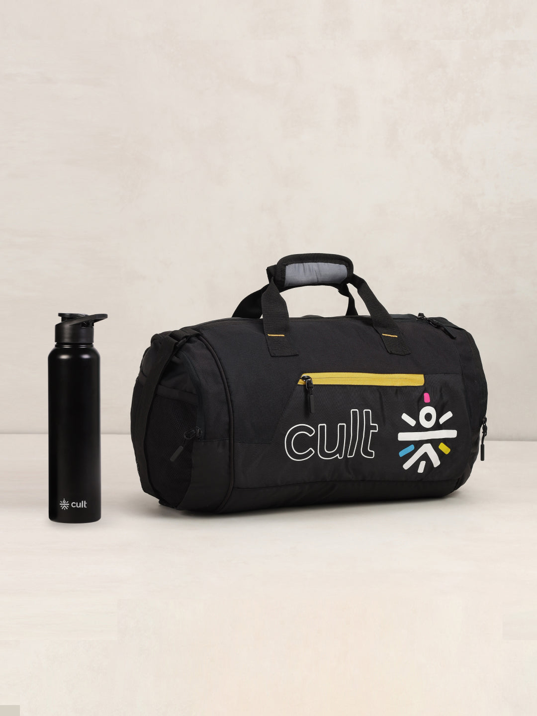 cult 35 L Duffle bag with steel bottle 1L
