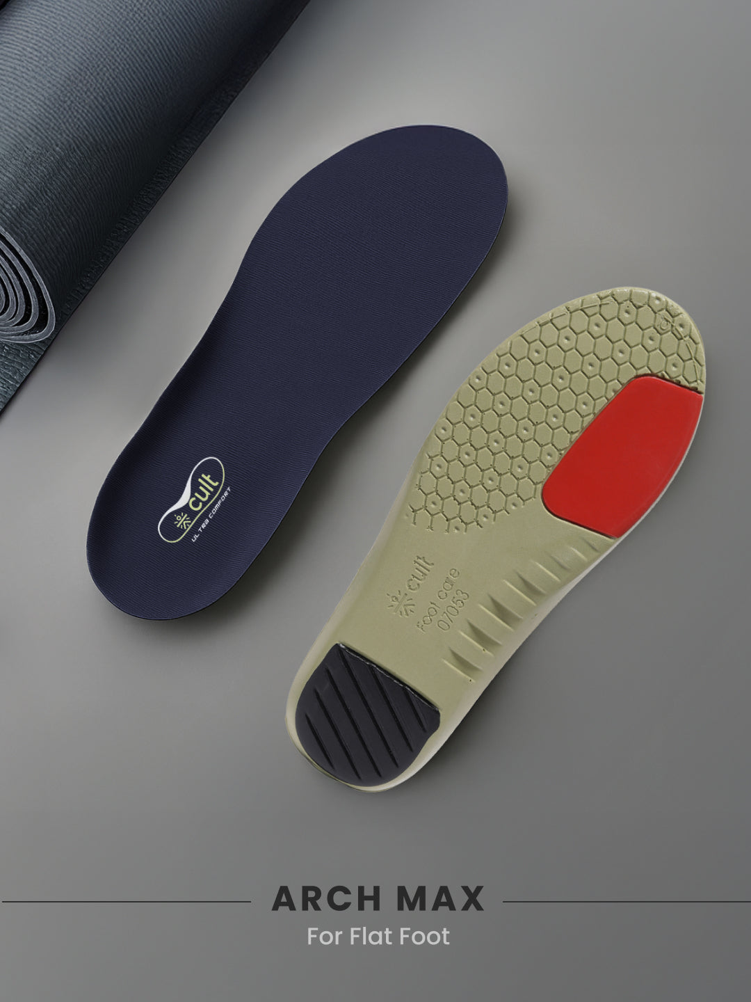 cult Men's Flat Feet- Arch Max Insoles
