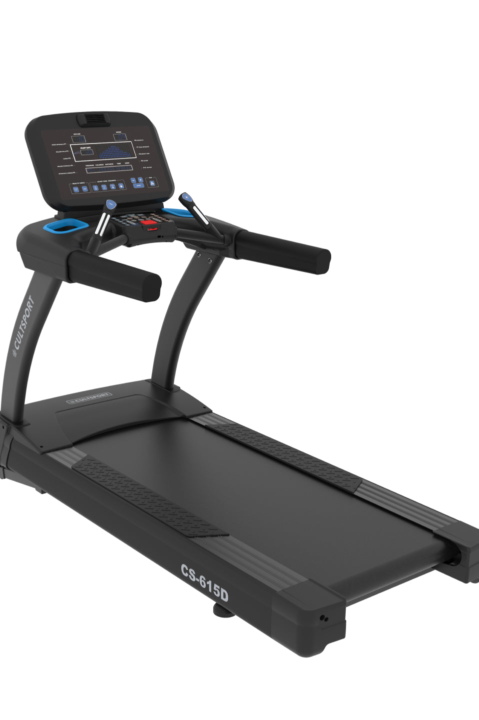Cult OptiRun Prime CS615D Treadmill | 4HP Motor Power | Max Weight Support: 180Kg | Max Speed - 20kmph (with 6 months extended warranty)