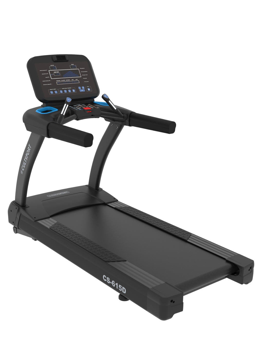 Cult OptiRun Prime CS615D Treadmill | 4HP Motor Power | Max Weight Support: 180Kg | Max Speed - 20kmph (with 6 months extended warranty)