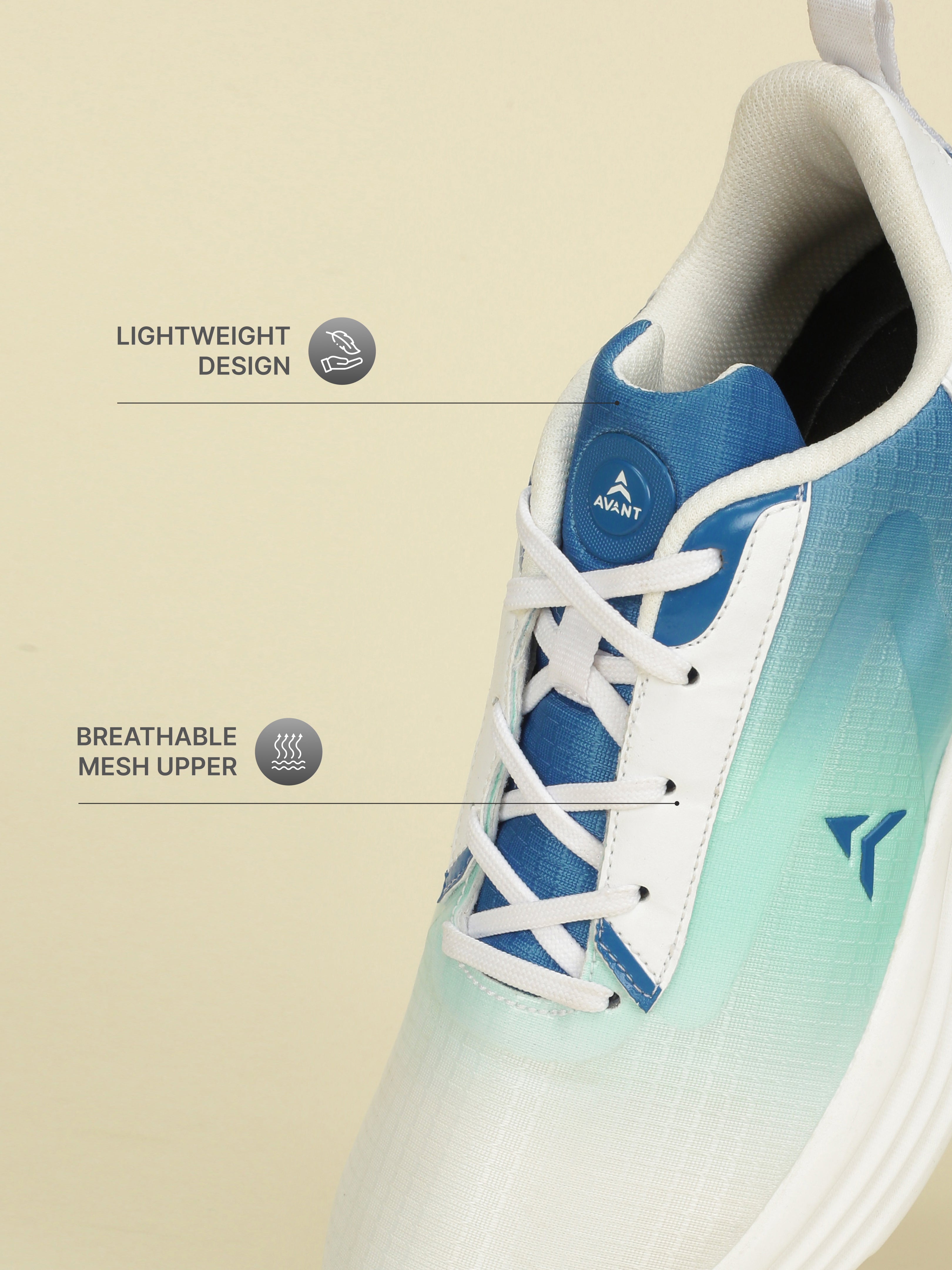 Avant Women's Gravix Casual Shoes - Sea Blue