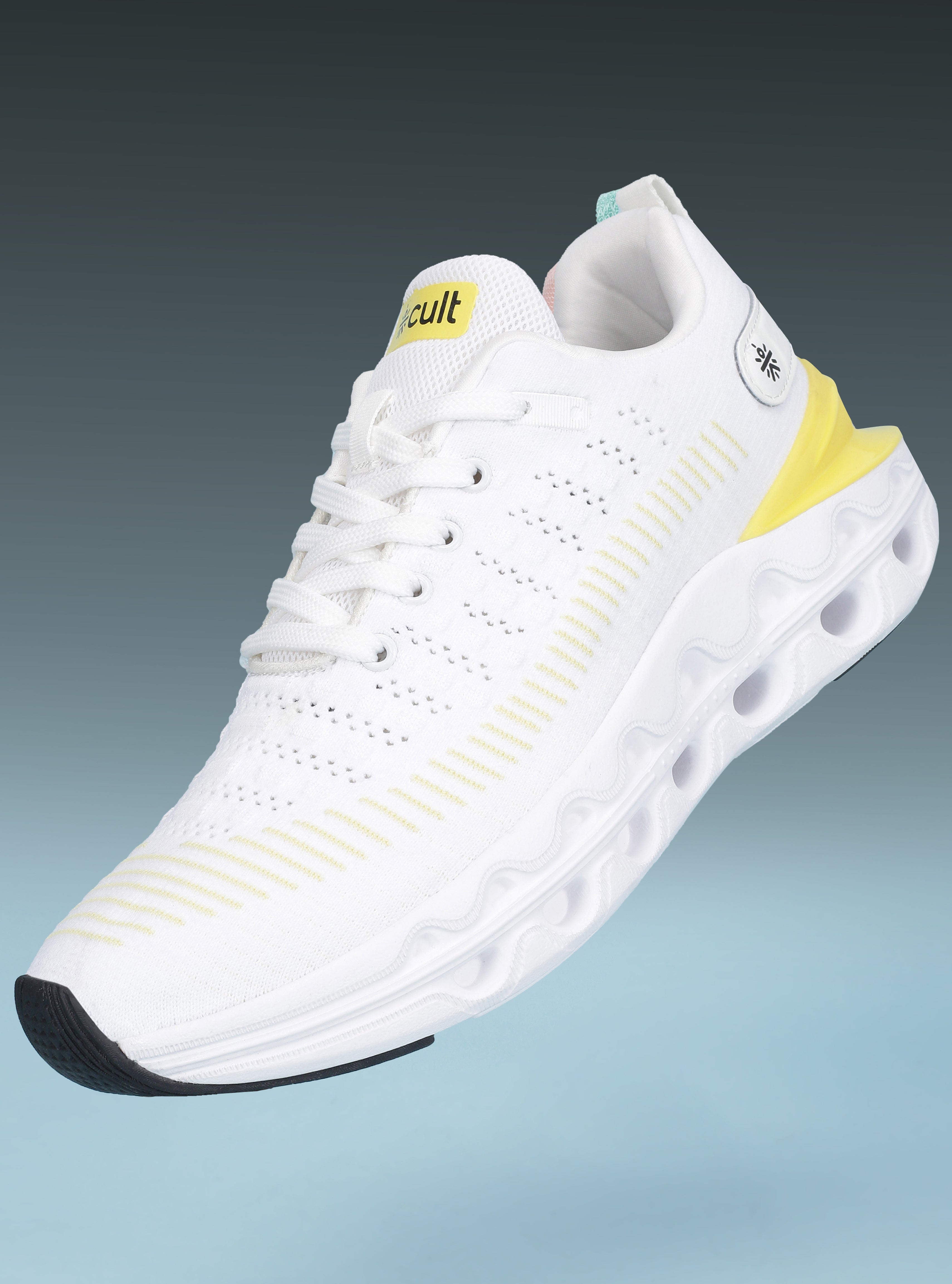 cult Men's Flexora Sneaker Shoes - Yellow