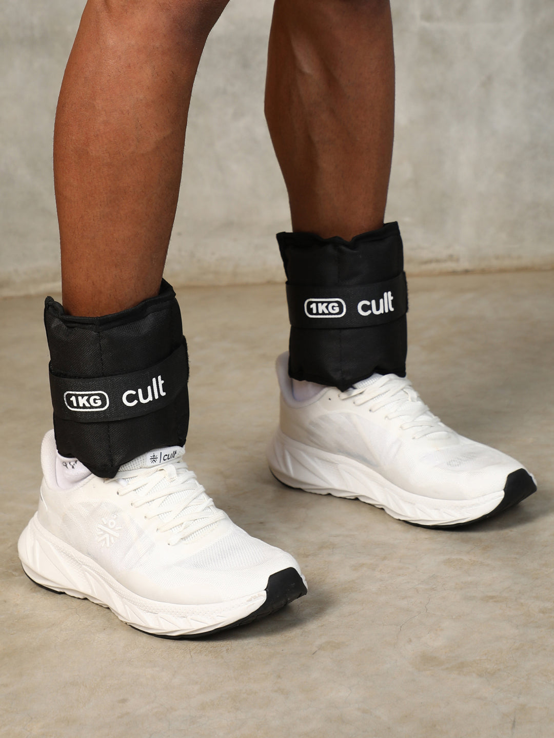 cult Ankle Weight Black Pair of 2 (1 kg each)