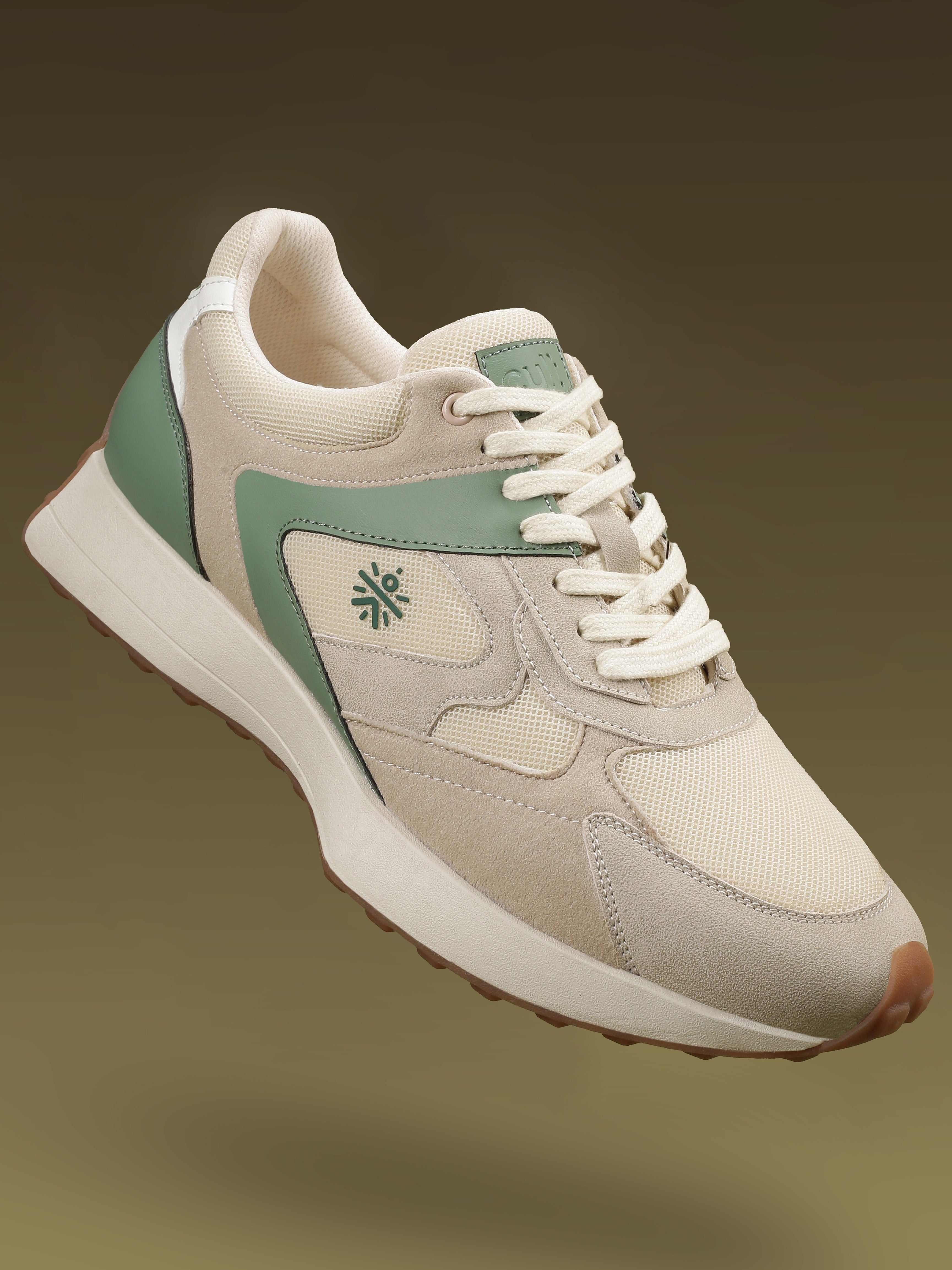 cult Men's EasyBreezy Sneakers - Beige/Olive