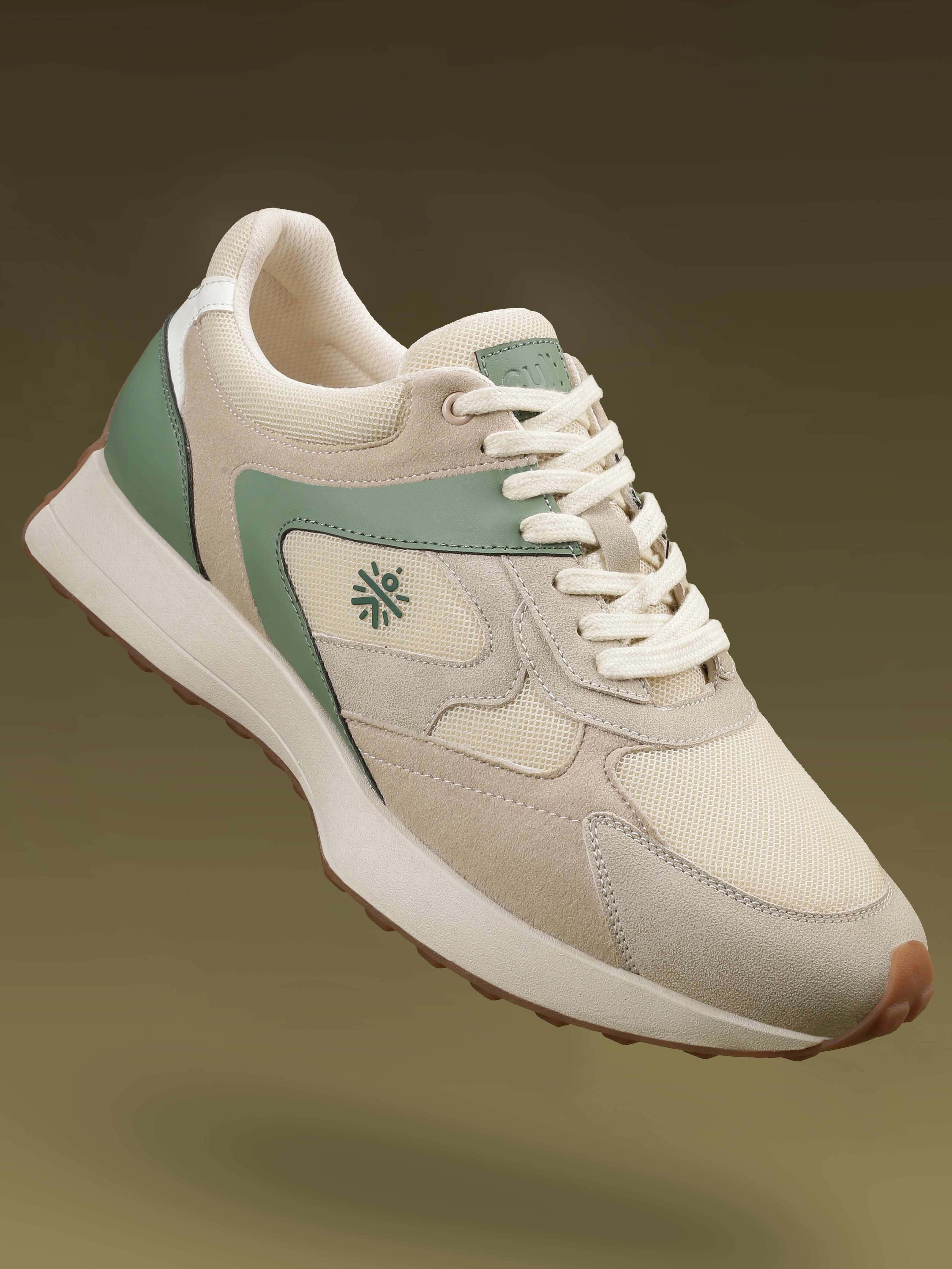 cult Men's EasyBreezy Sneakers - Beige/Olive