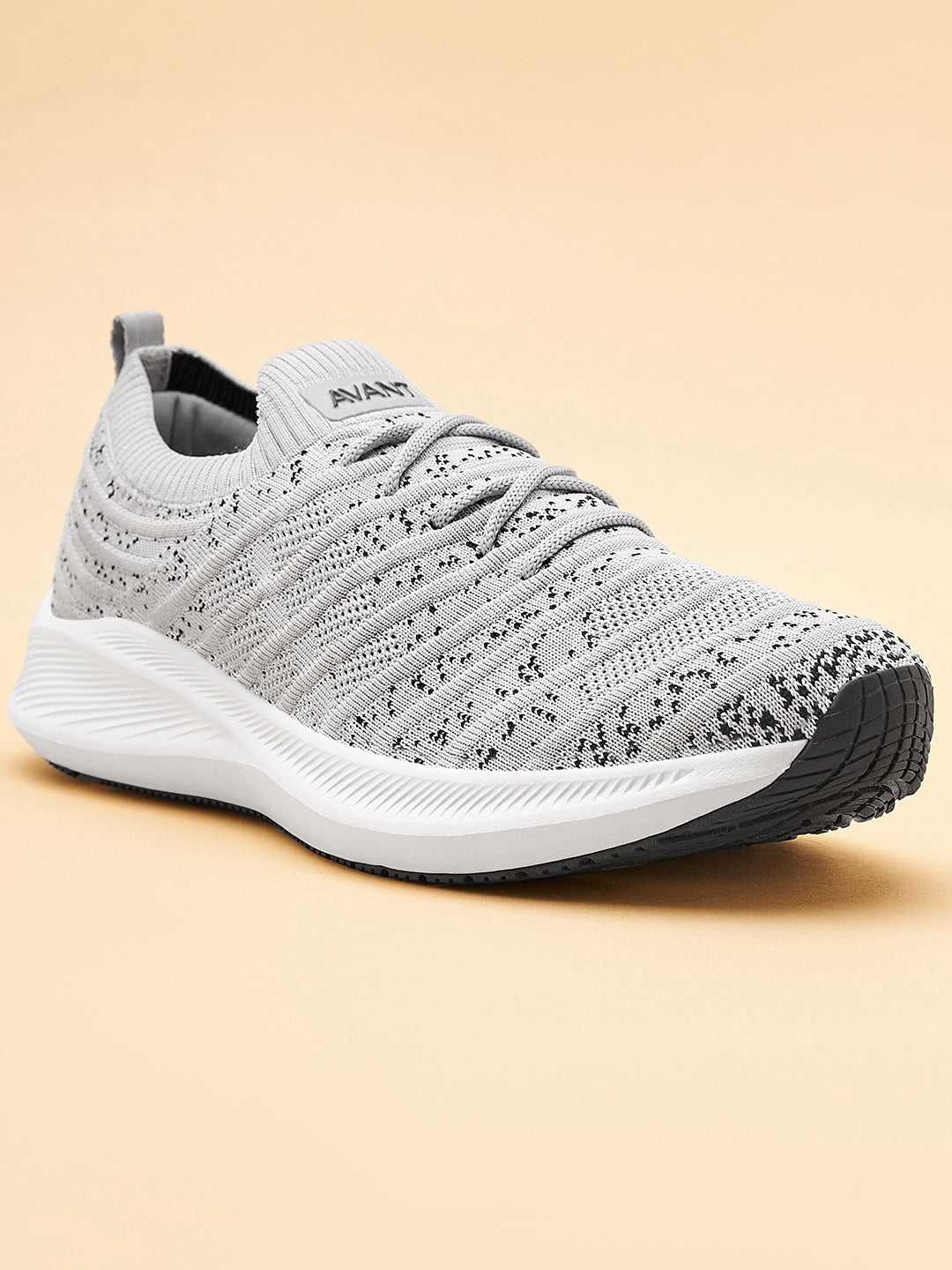 Avant Men's Zebra Slip-On Running Shoes - L.Grey