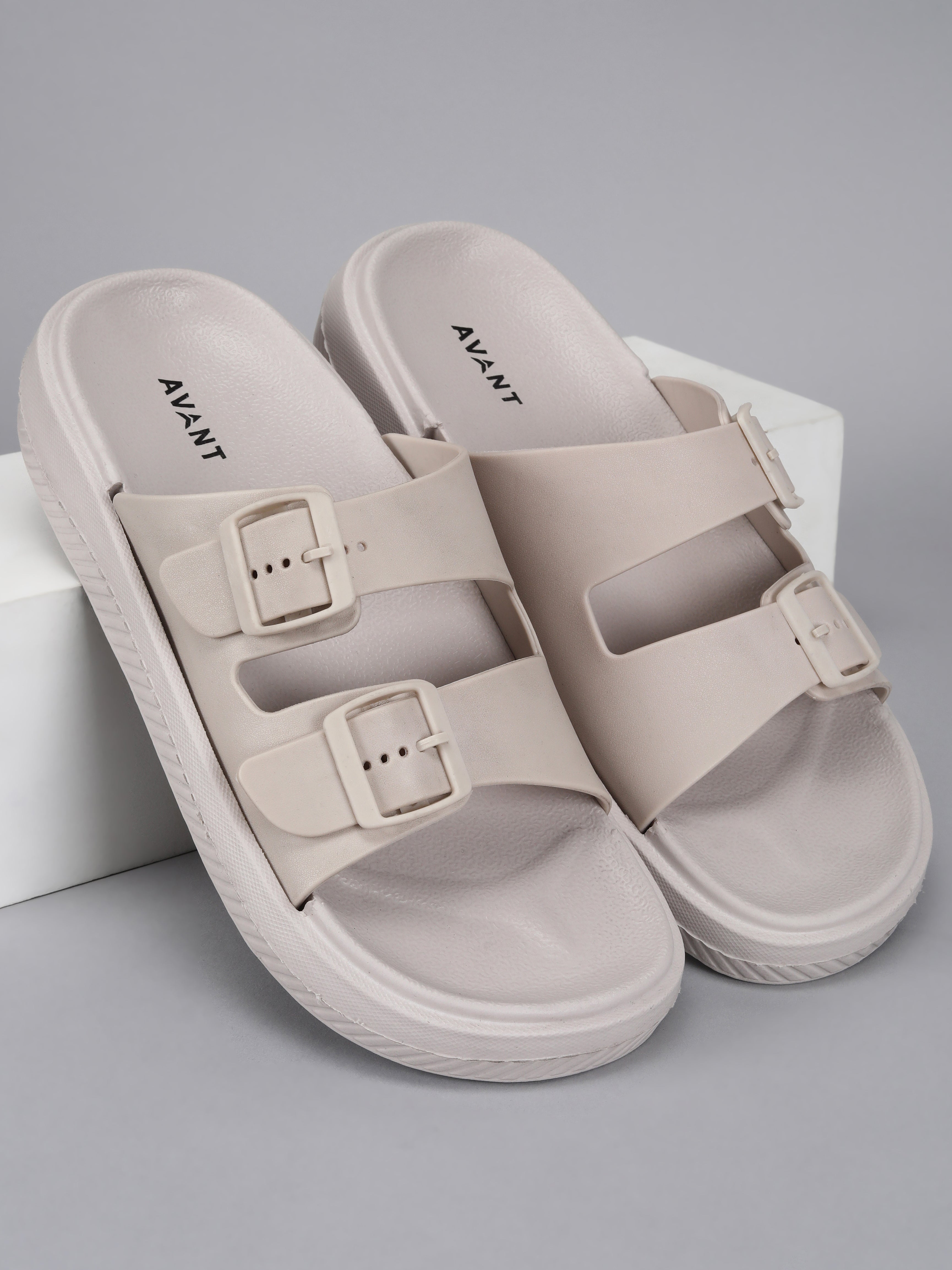 Avant Men’s Brisk Sliders - Cream