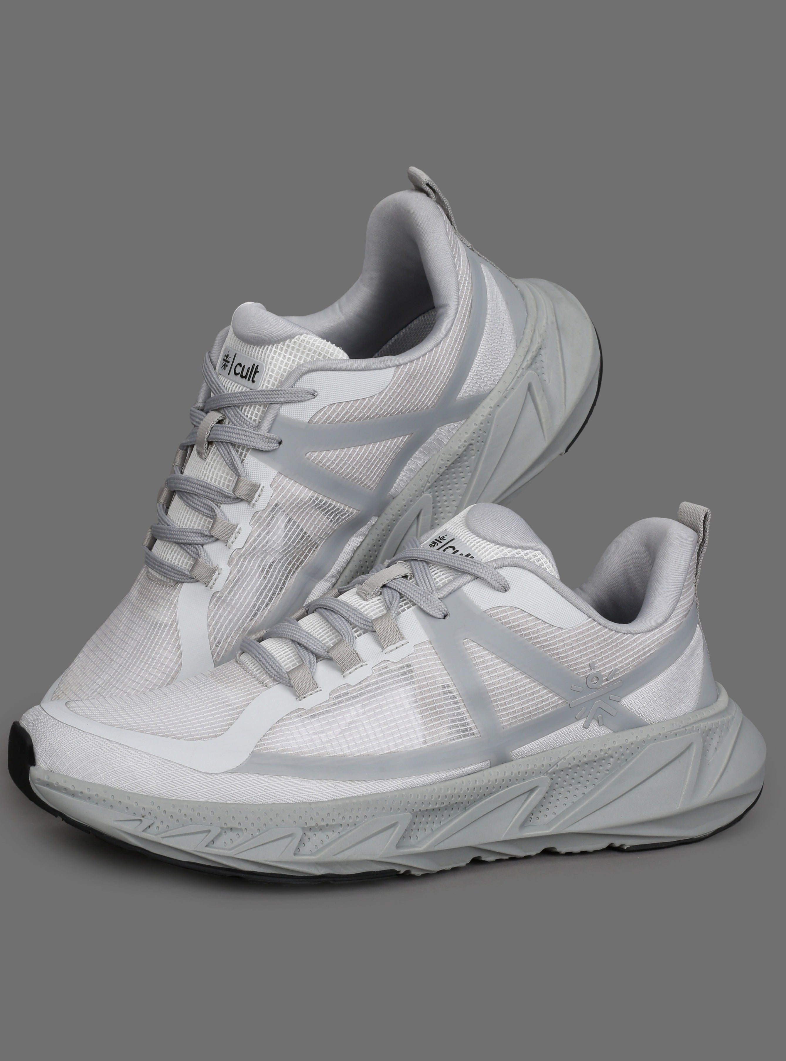 cult Men's Traverse Running Shoes - L.Grey