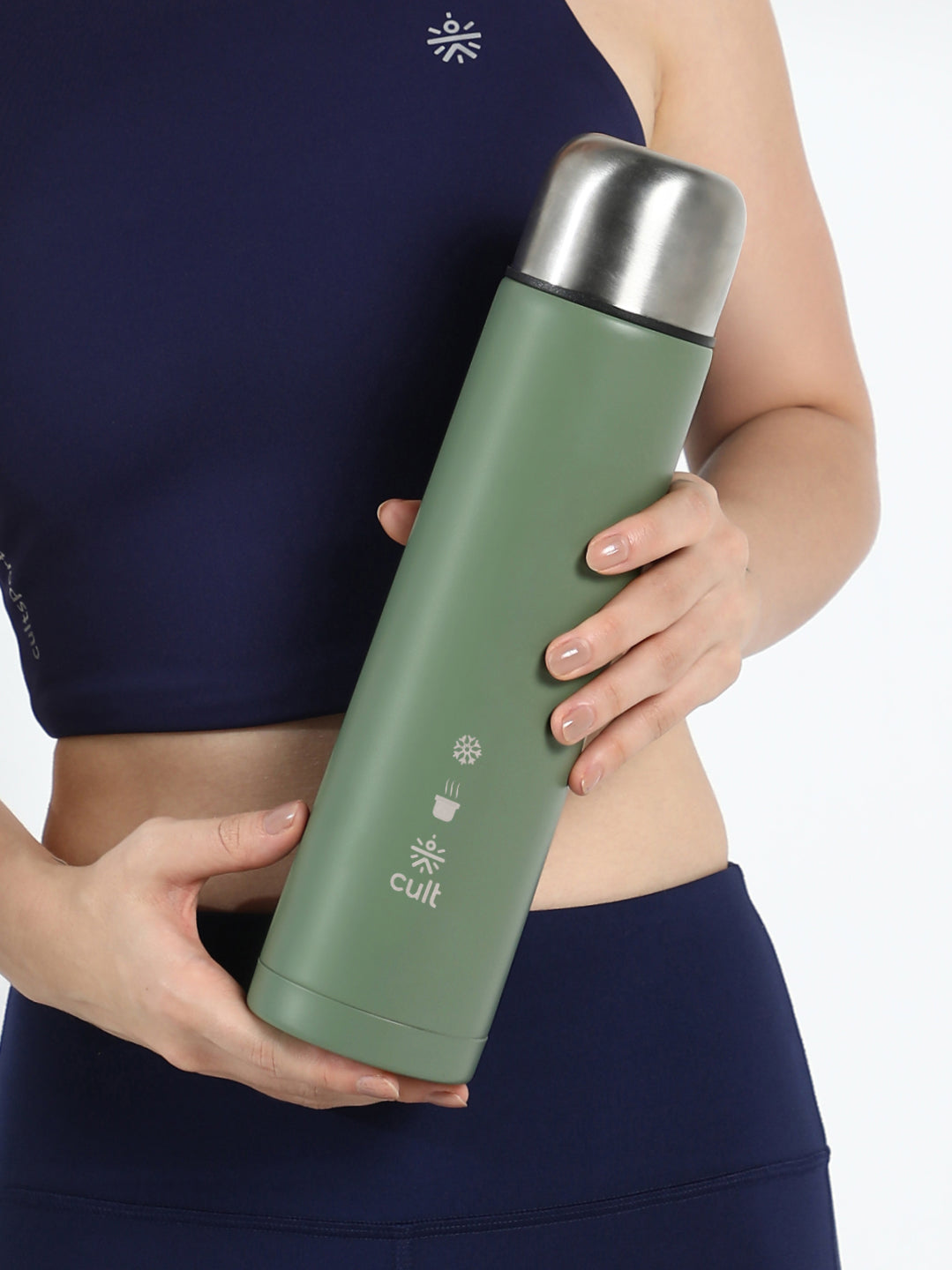 cult Stainless Steel Vacuum Bottle 1000 ML Double Wall Insulated Thermos