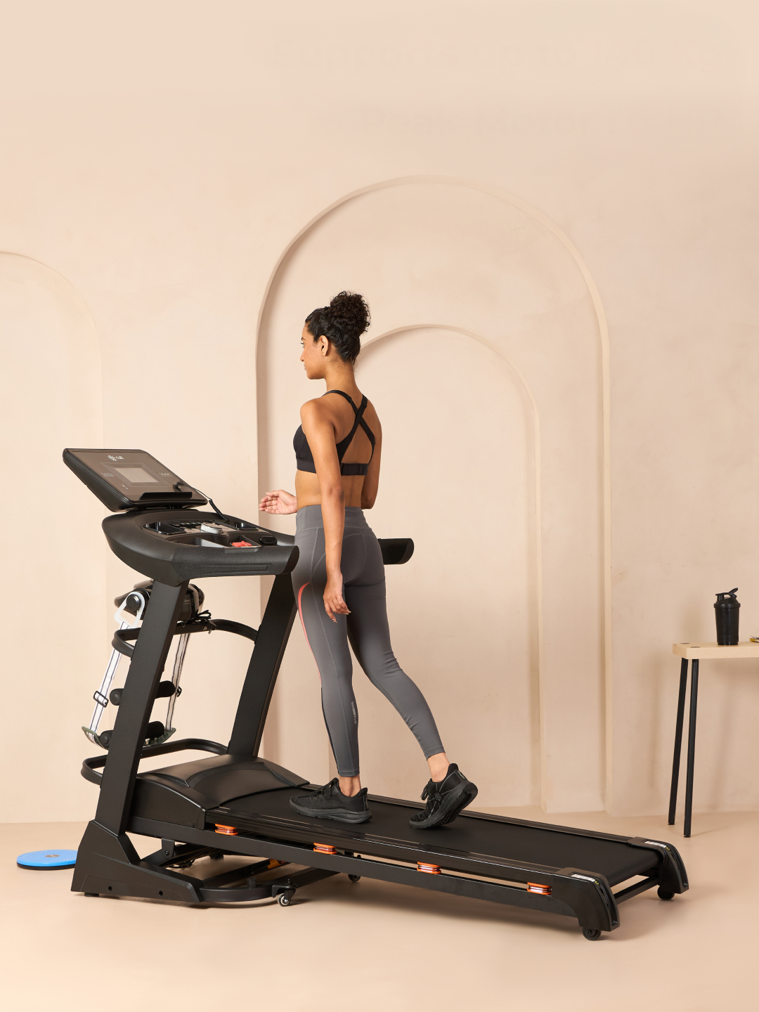 Cultrun M6 Nova 6 HP Peak Treadmill | 15-level Auto-Incline & Massager | Max Weight-140kg | Max Speed-18kmph (with 6 Months Extended Warranty)