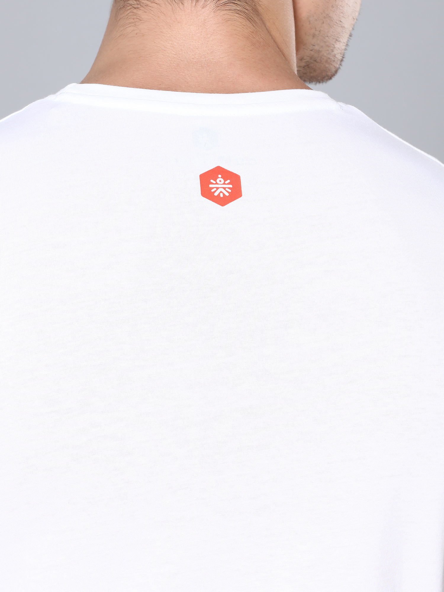 Flydry Cotton DimeWhite Workout Tee