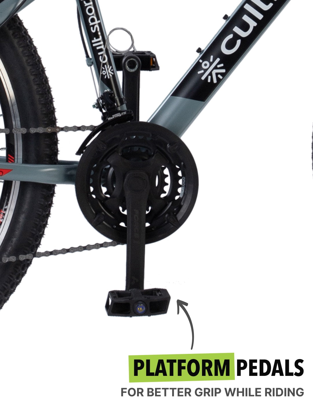 DAUNTLESS21S29TGREYSteel 21 Speed Shimano Gear 29 inch Mountain Cycle, Dual Disc Brake, Front Suspension and Double Wall Rim