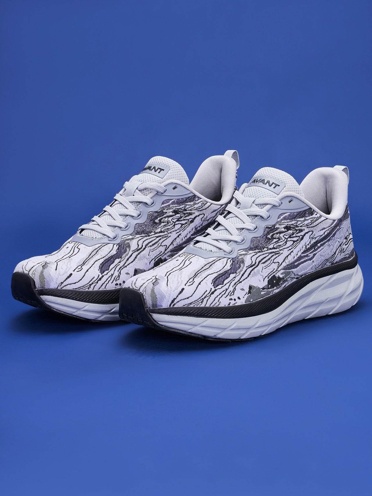 Avant Men's Storm Running Shoes- Grey/Black