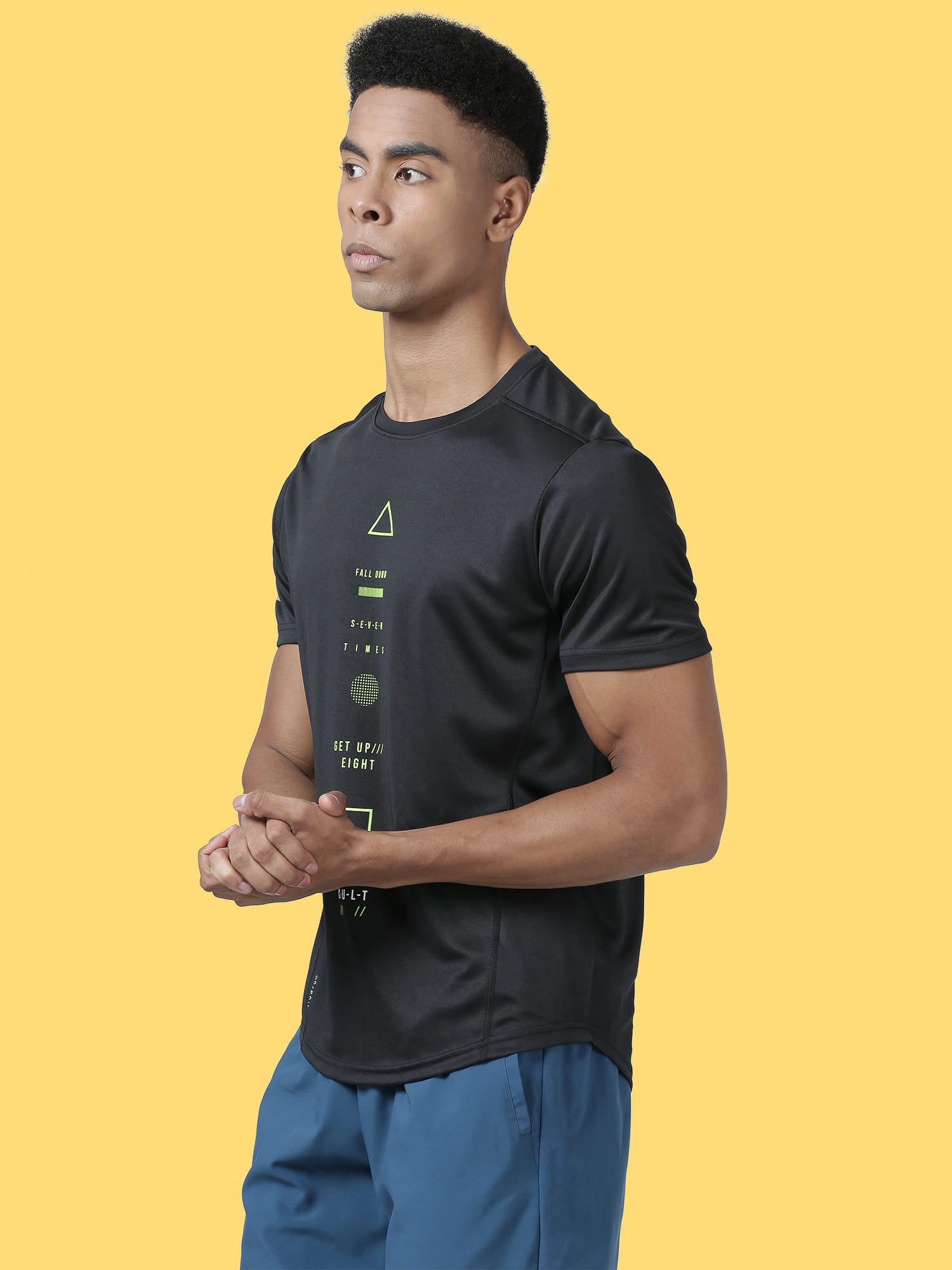 Code Push Black Gym Tee