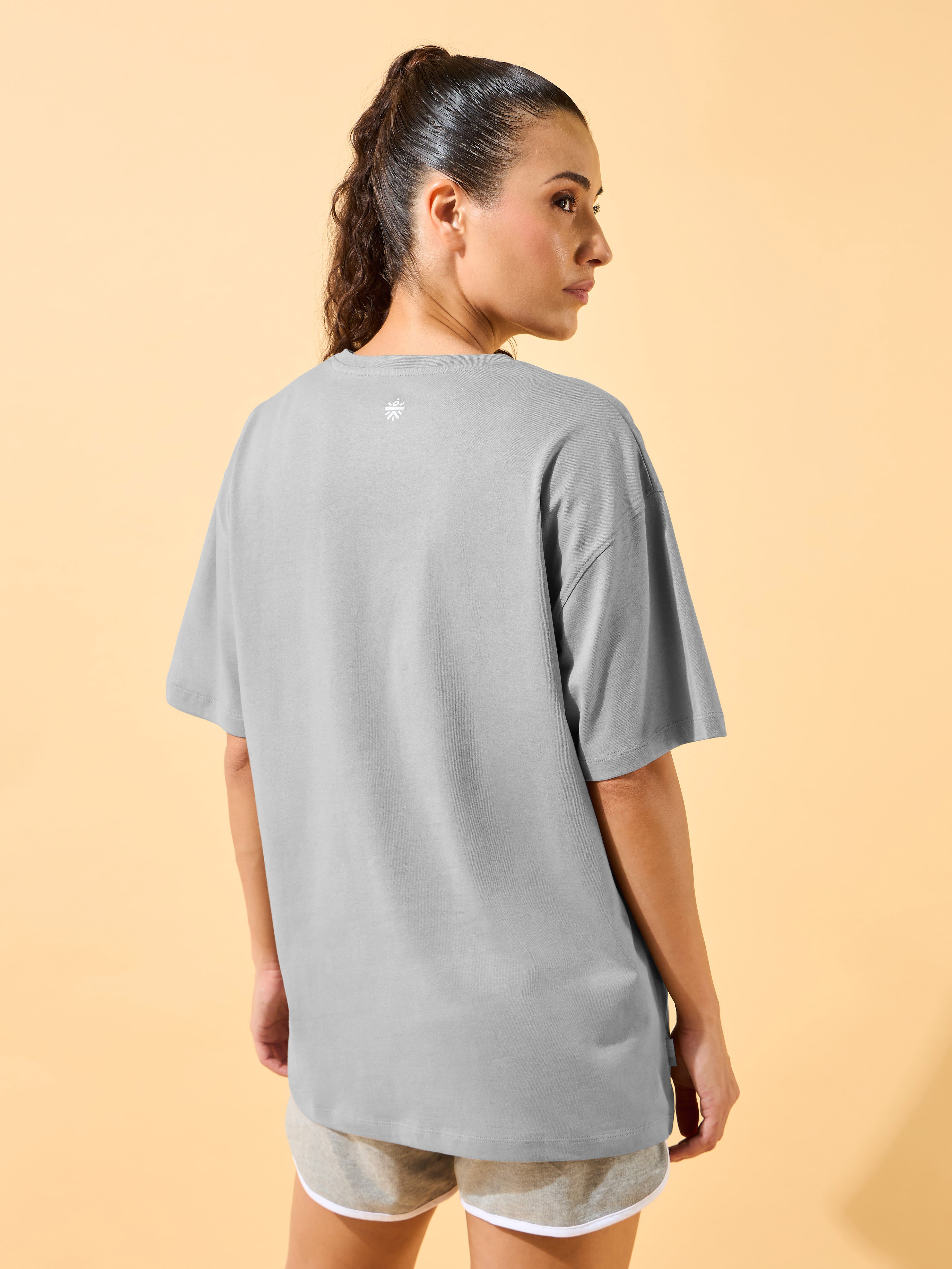 You Got This Puff Print Oversized T-shirt