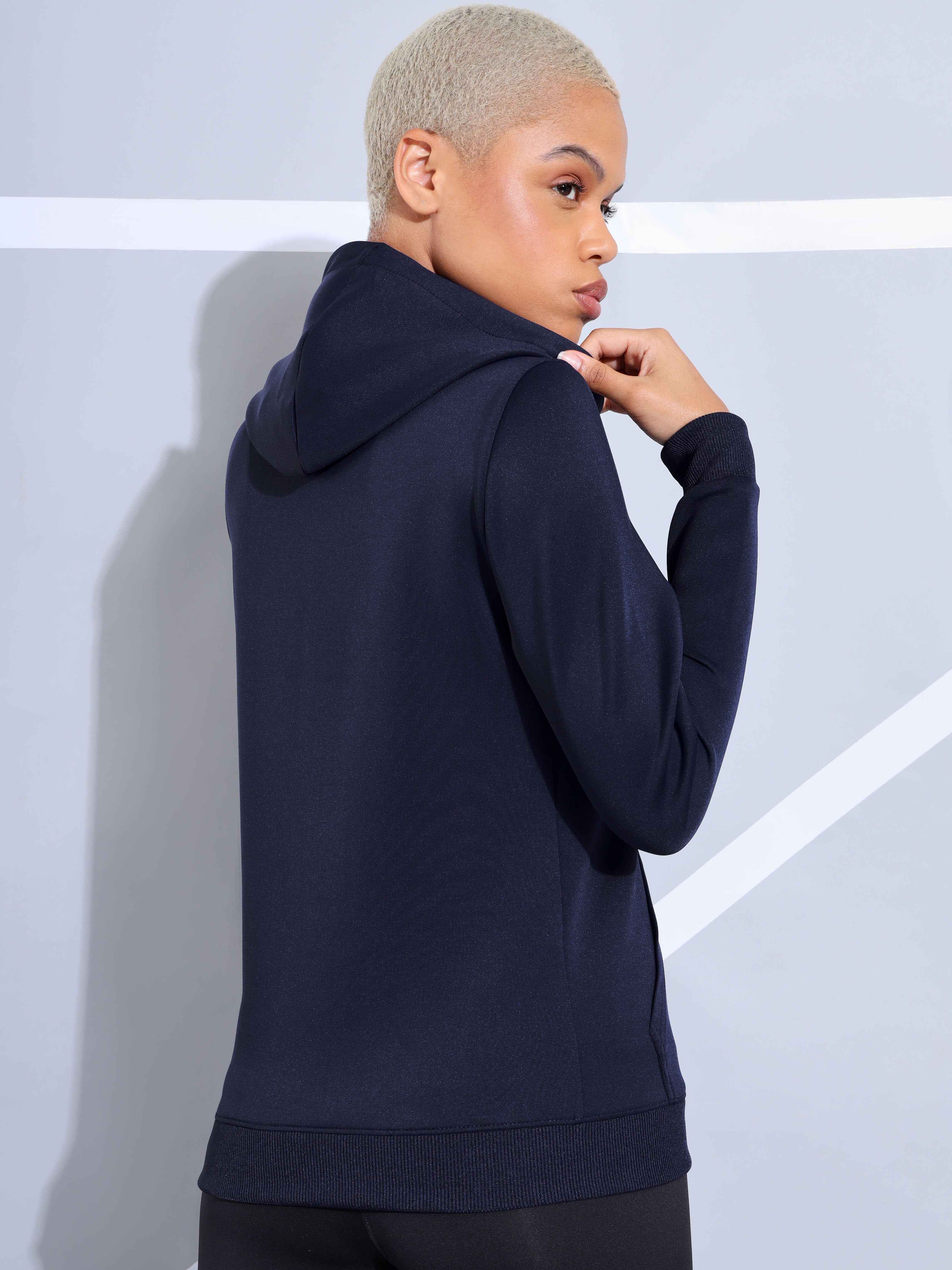 Solid Sweatshirt with Pockets