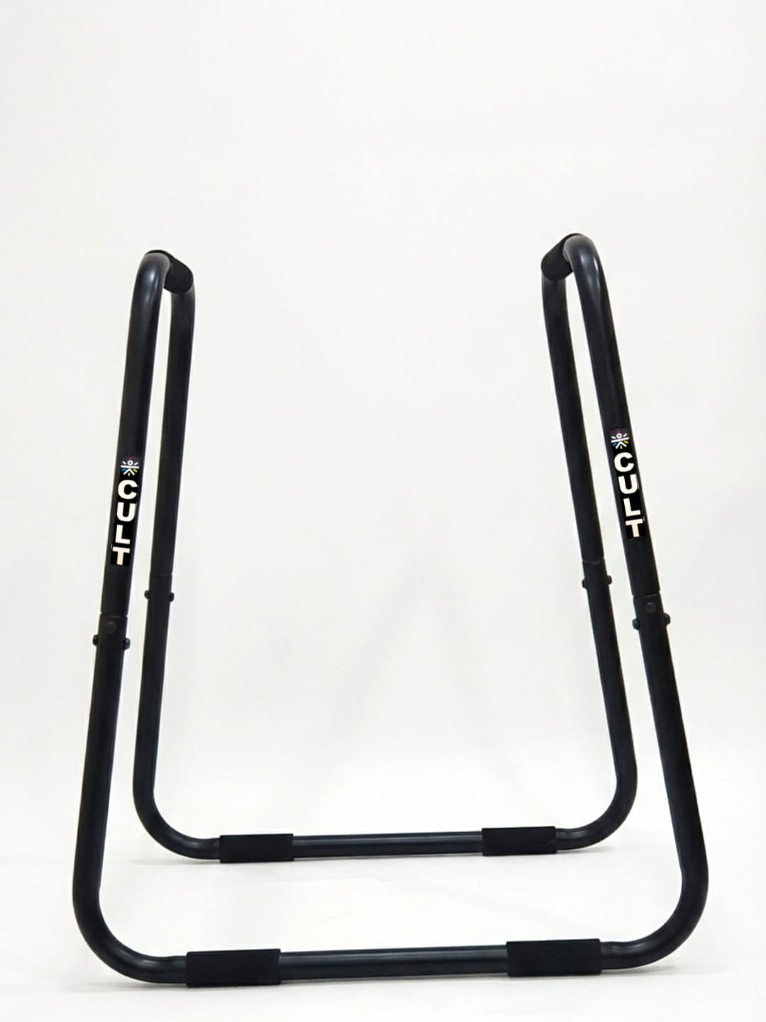 Cult Heavy-Duty Dip Bar for Strength Training | 150 kg Weight Capacity | Non-Slip handle Grips with Stable Leveling | Perfect for home Gym