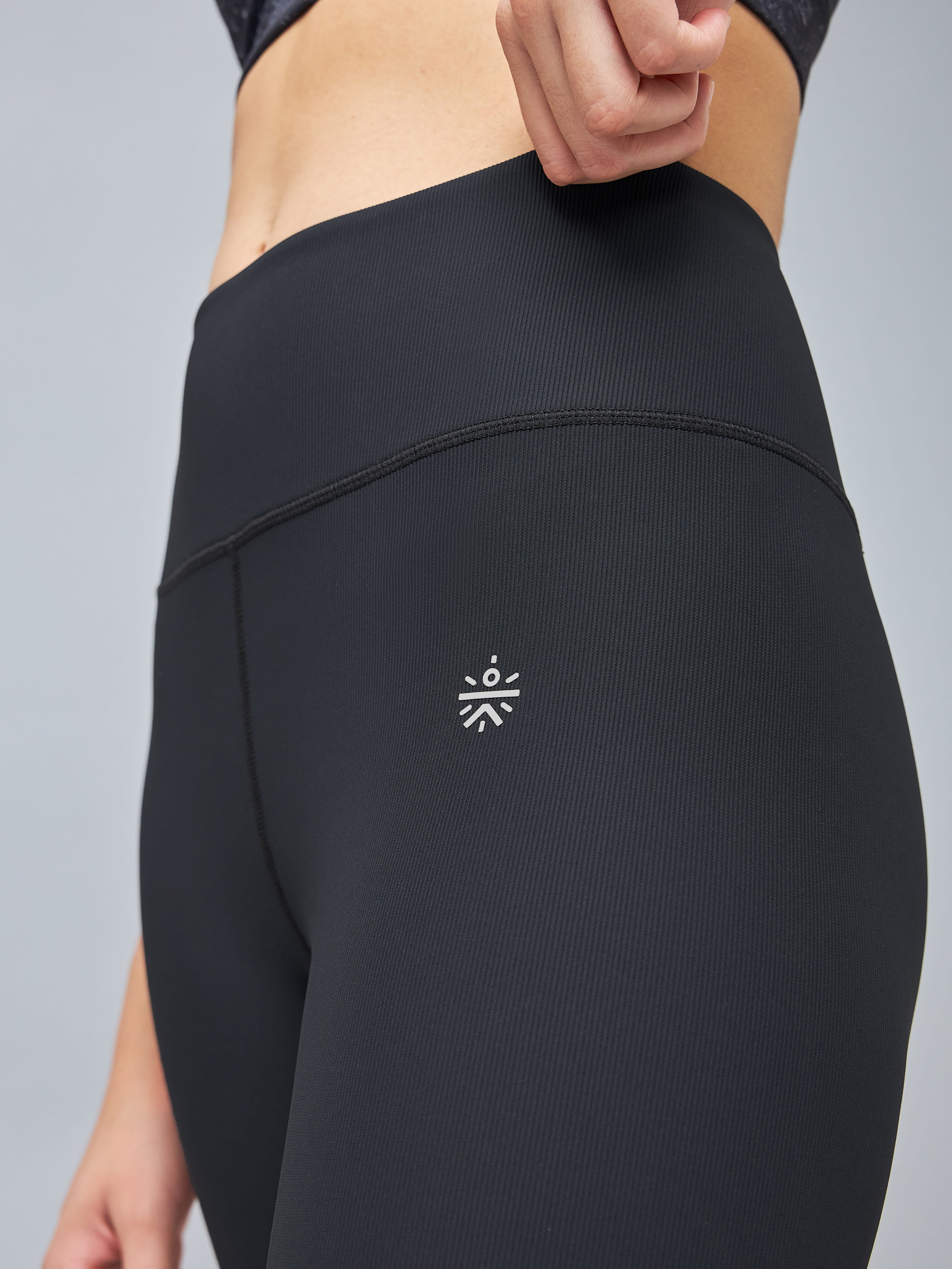 Black High Waist Straight Pants with Pocket For Women