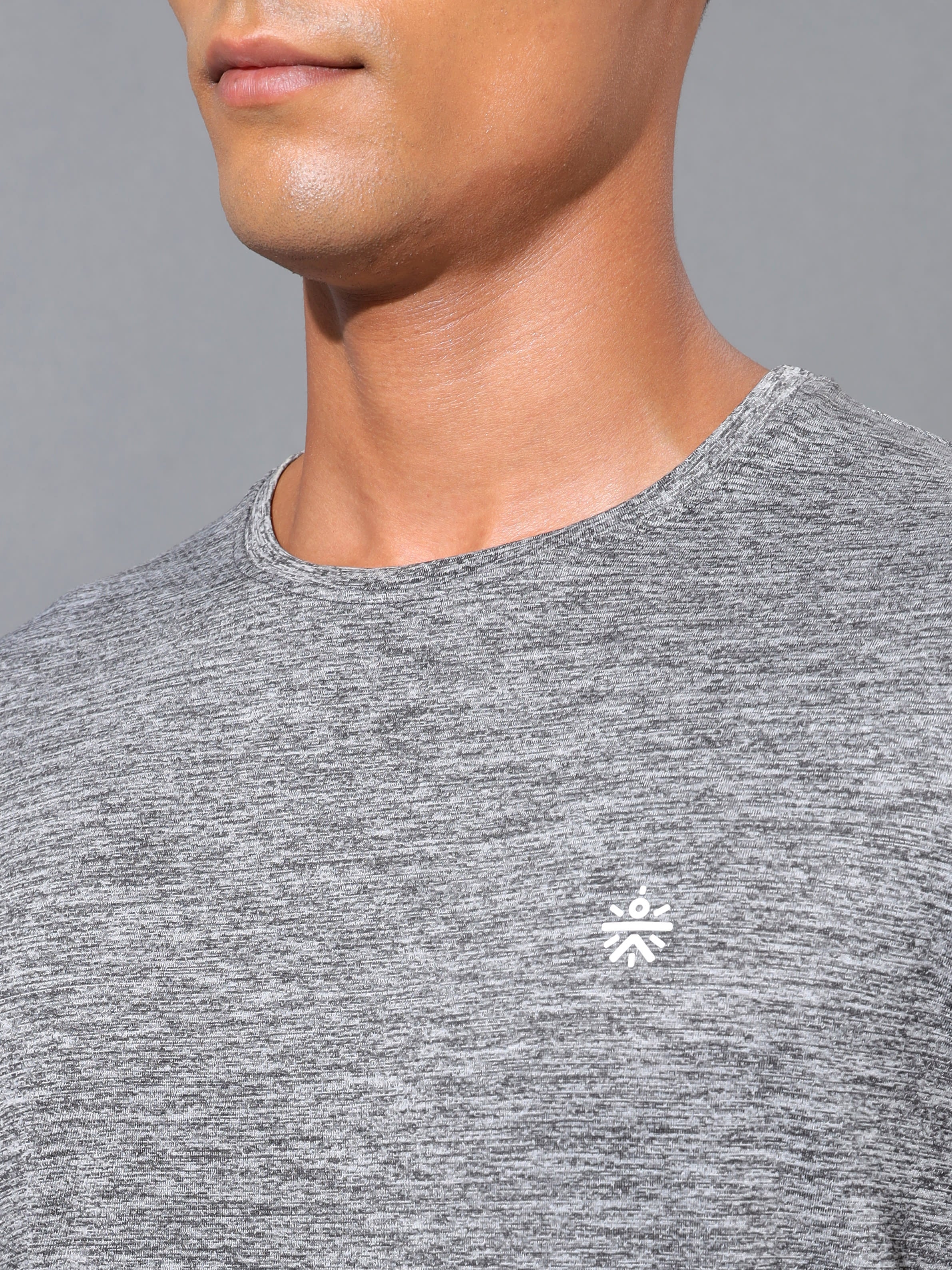 Textured Performance Logo T-shirt