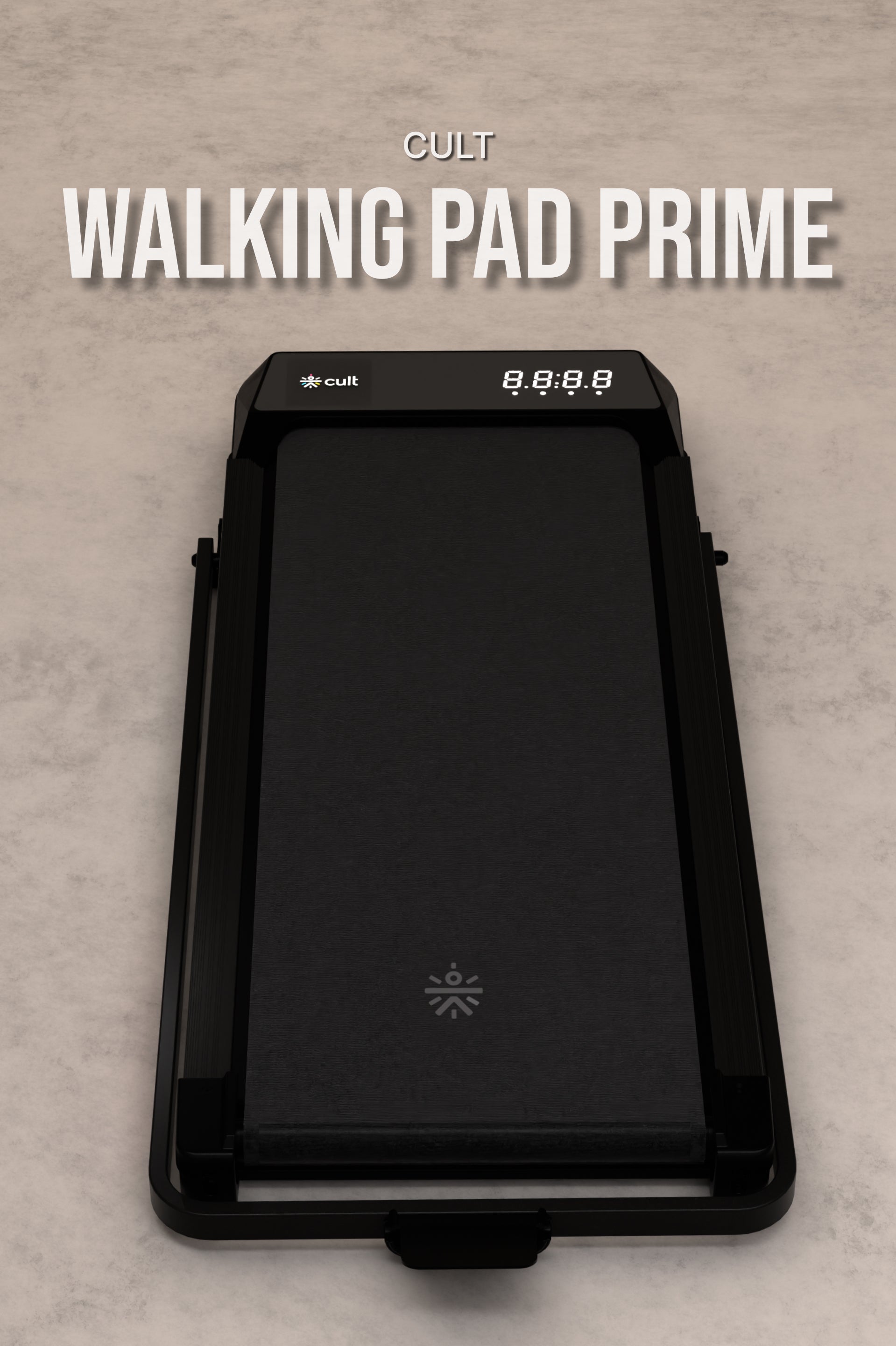 Cult Walking pad 3.5HP Peak DC Motorized Treadmill | Max Speed-10kmph | Max Weight-100kg | Walking Pad for Home Use (with 6 months extended warranty)