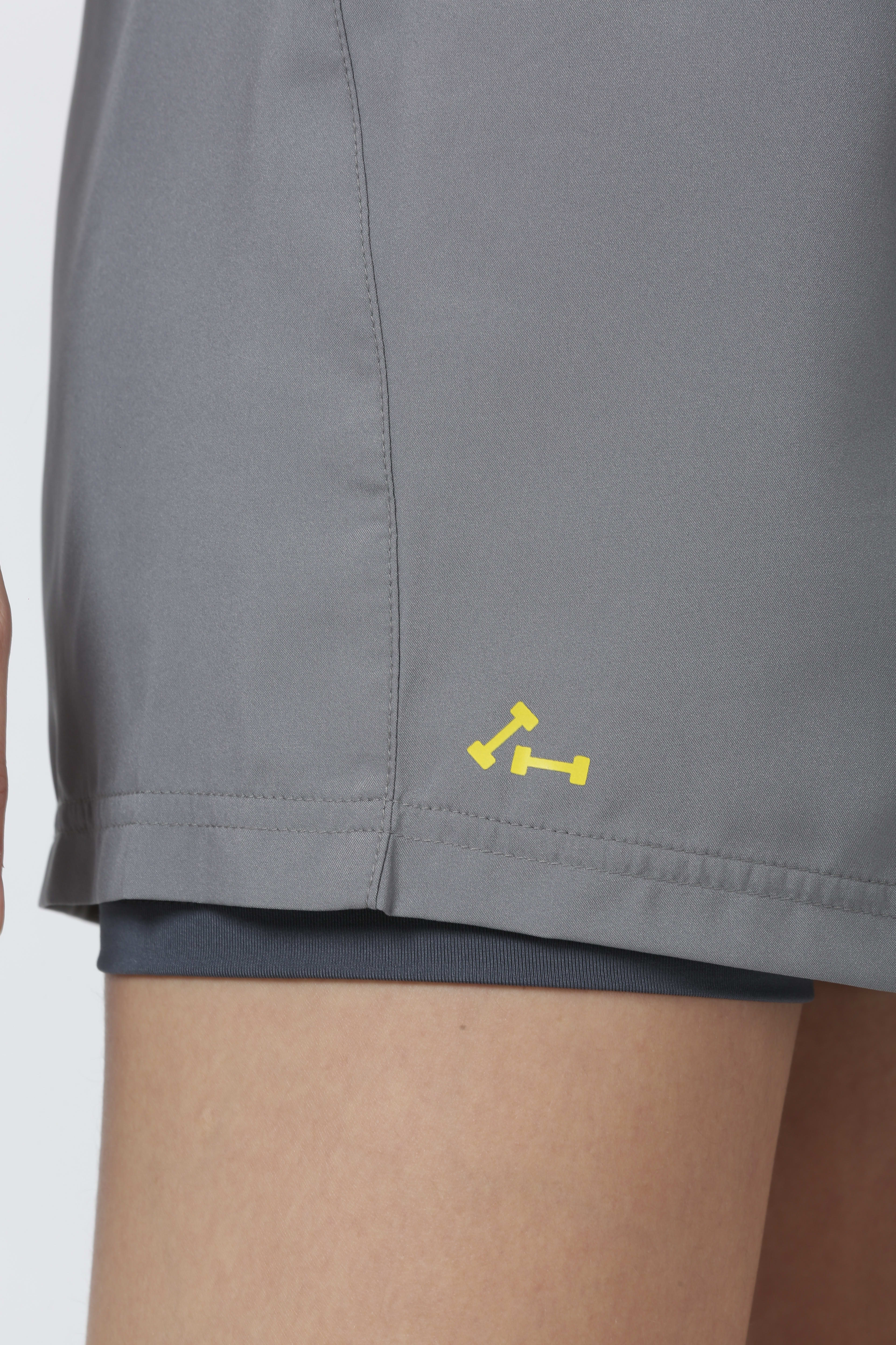 Vital Gust Grey Running Shorts