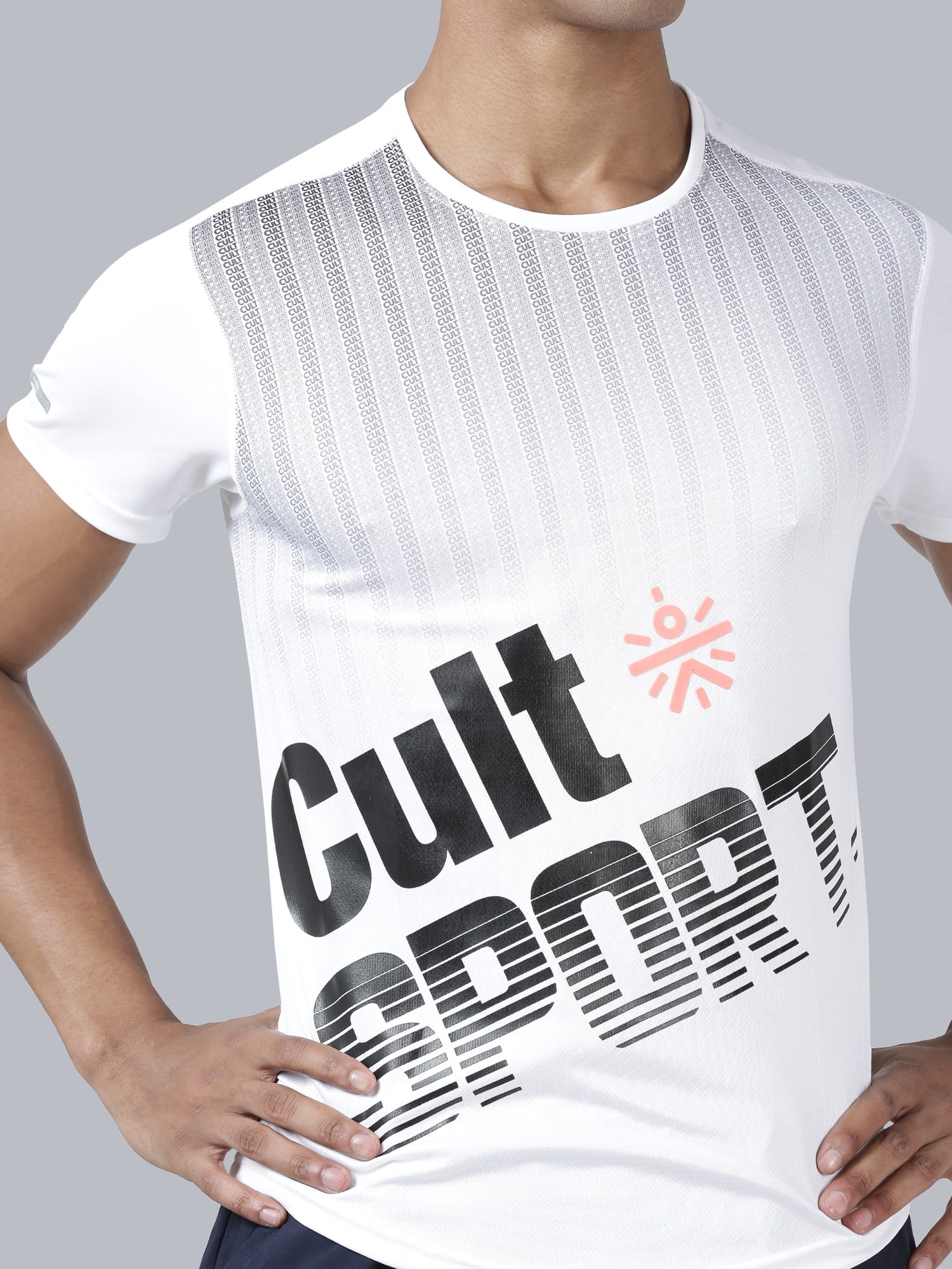 Men's Signature White Training Tee