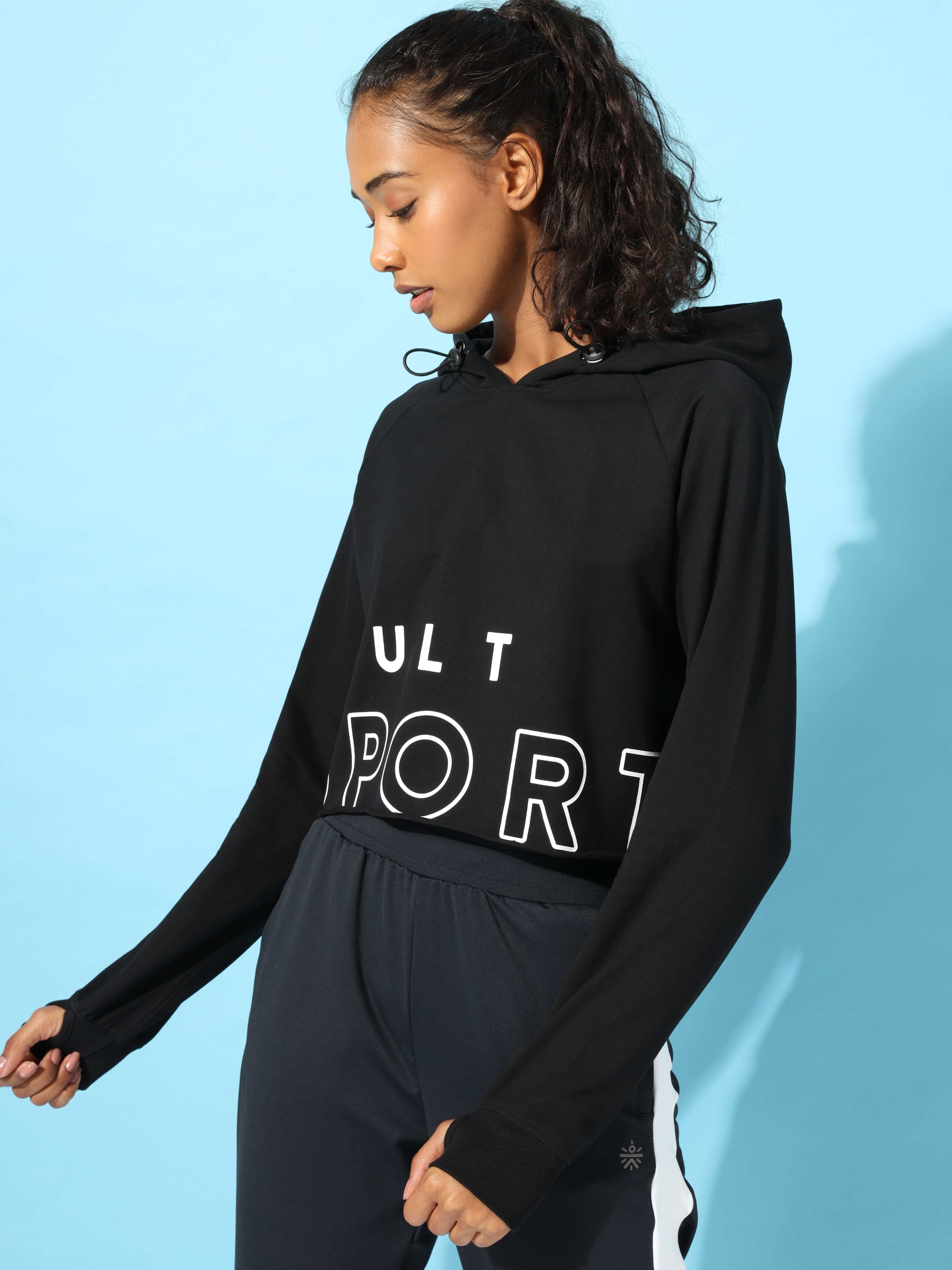 LAYR Crop Sweatshirt