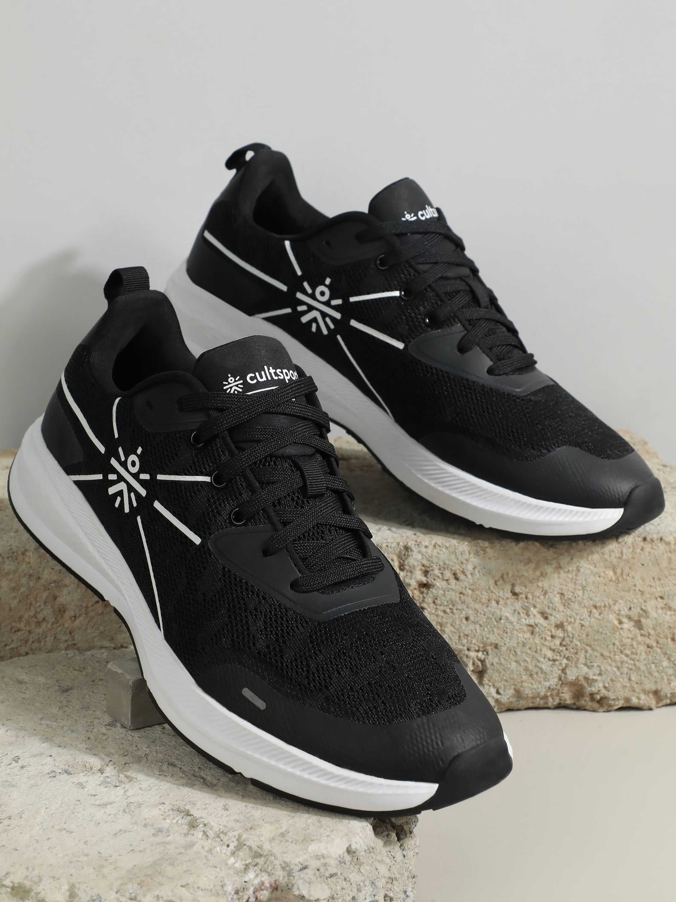 cult Flomo Men Running Shoes - Black