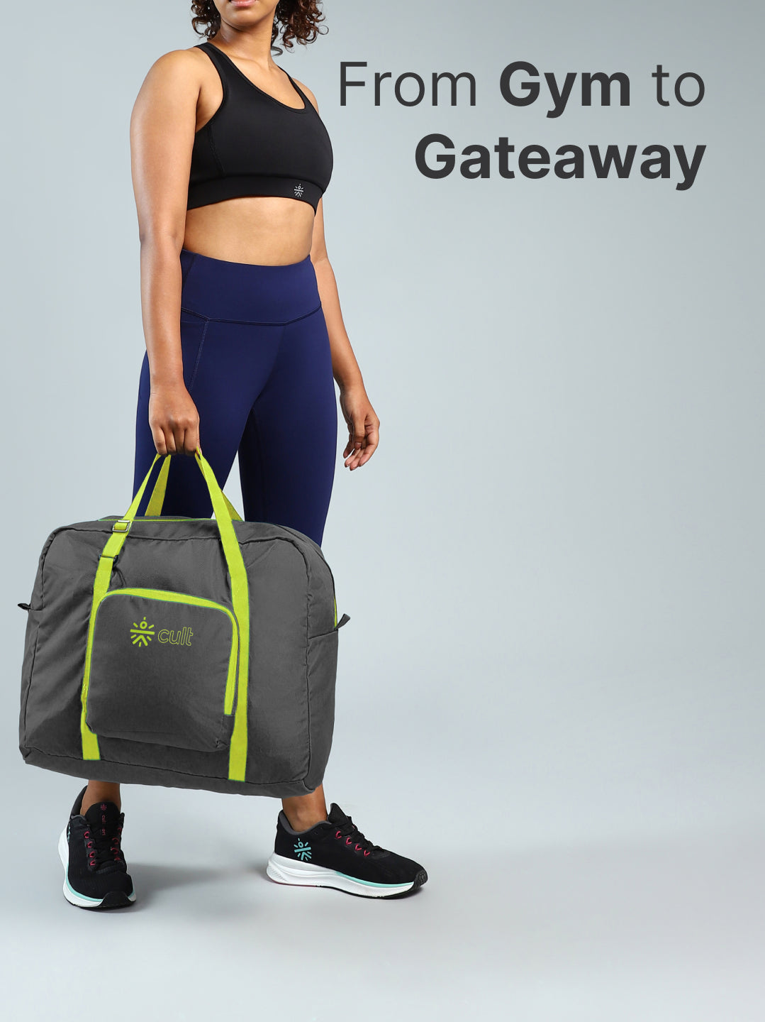 cult Foldable Duffle Bag 30L Olive