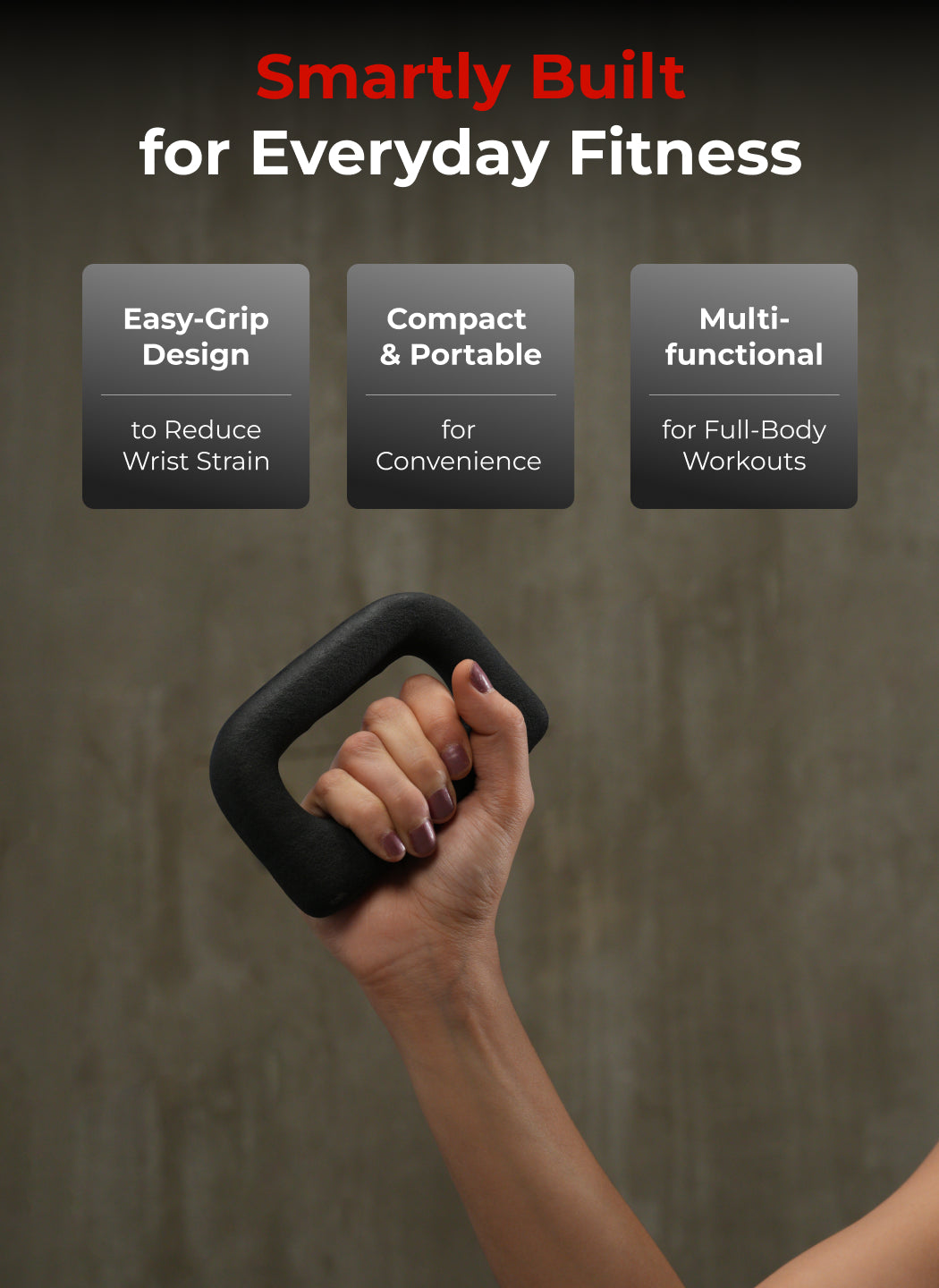 Cult UniFlex 2Kg x 2 Neoprene Hand Dumbbells | Anti-Slip Weights for Aerobics & Home Workouts