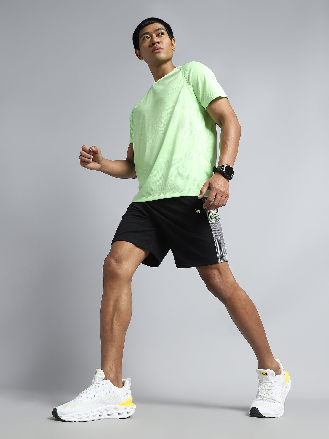 cult Men's Flexora Sneaker Shoes - Yellow