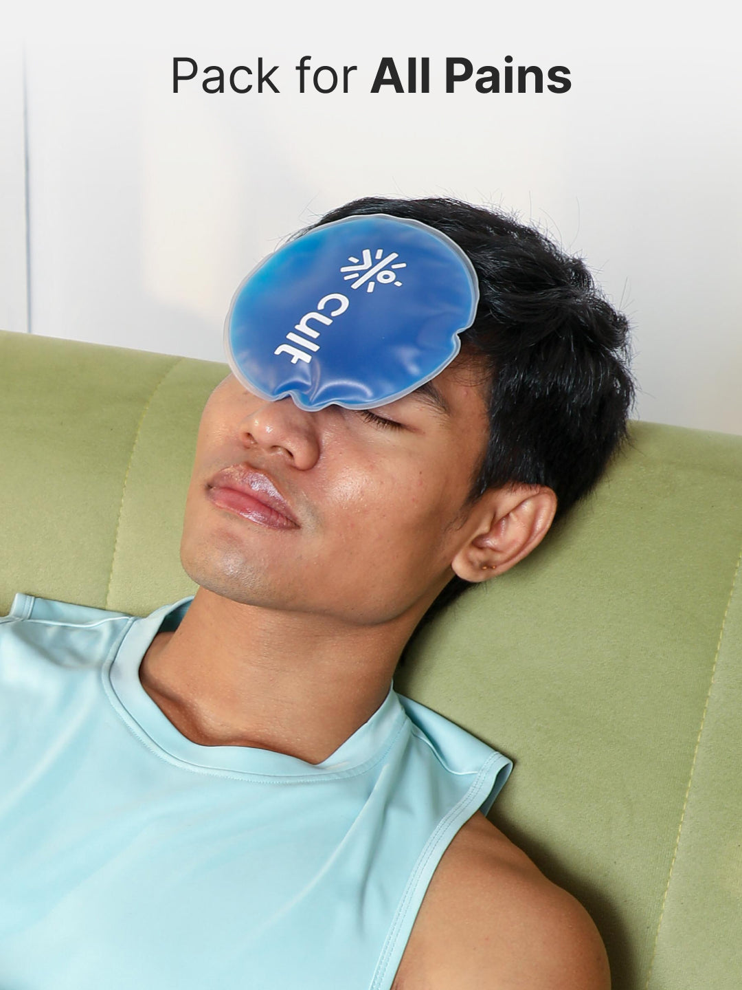 Hot & Cold Gel Pack with Eye Mask – Reusable Pain Relief for Headaches, Puffiness, Injuries & Everyday Recovery Pack of 3