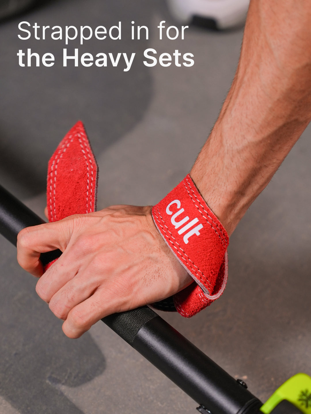 cult Neo Weight Lifting Strap Red Pack of 2