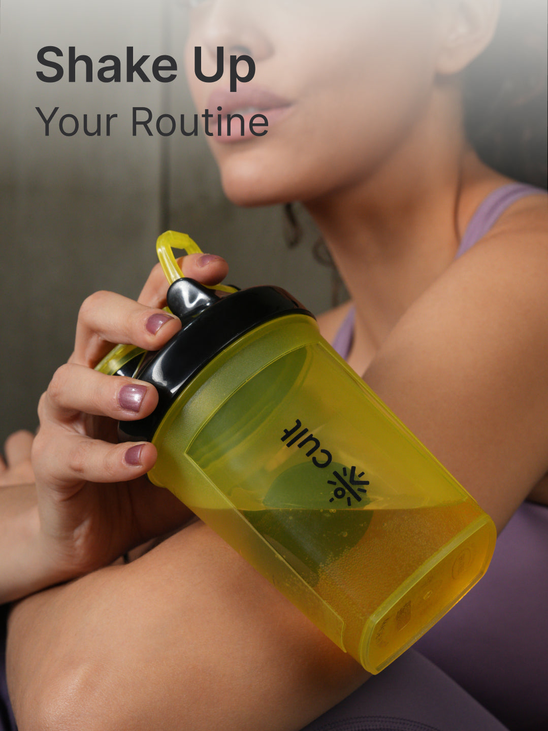 cult Micro Shaker 500ML Unisex Yellow