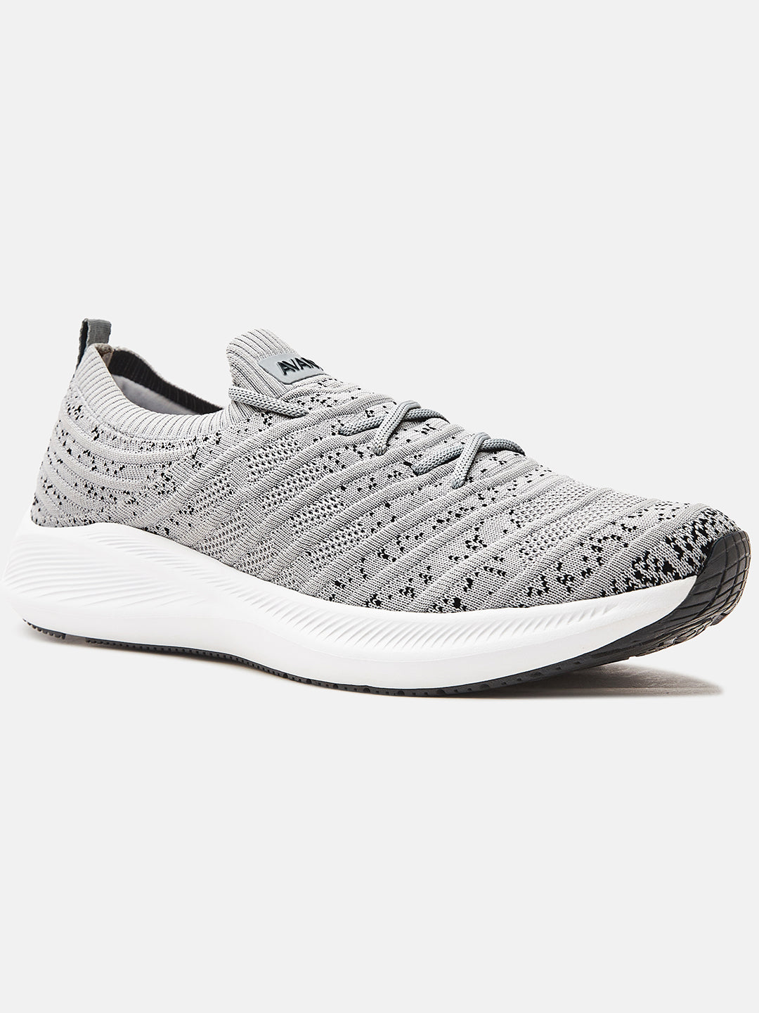 Avant Men's Zebra Slip-On Running Shoes - L.Grey