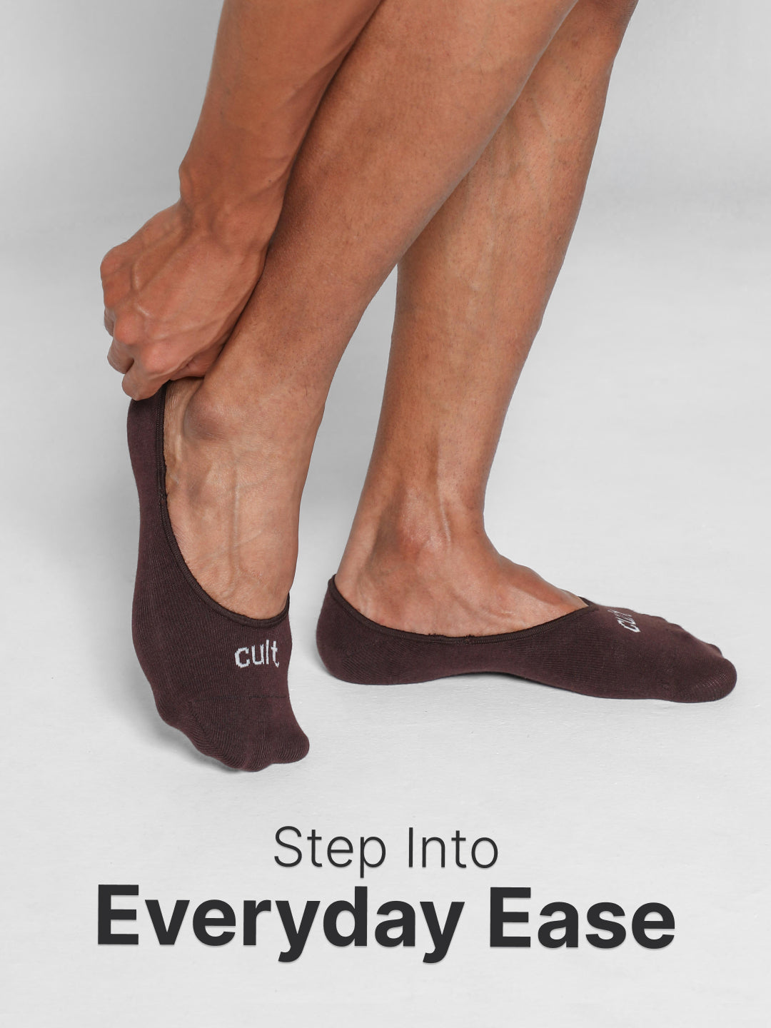 Casual Low Cut Invisible Pack of 3 Multicolour Cotton Blend Men Socks Soft, Breathable & All-Day Comfort