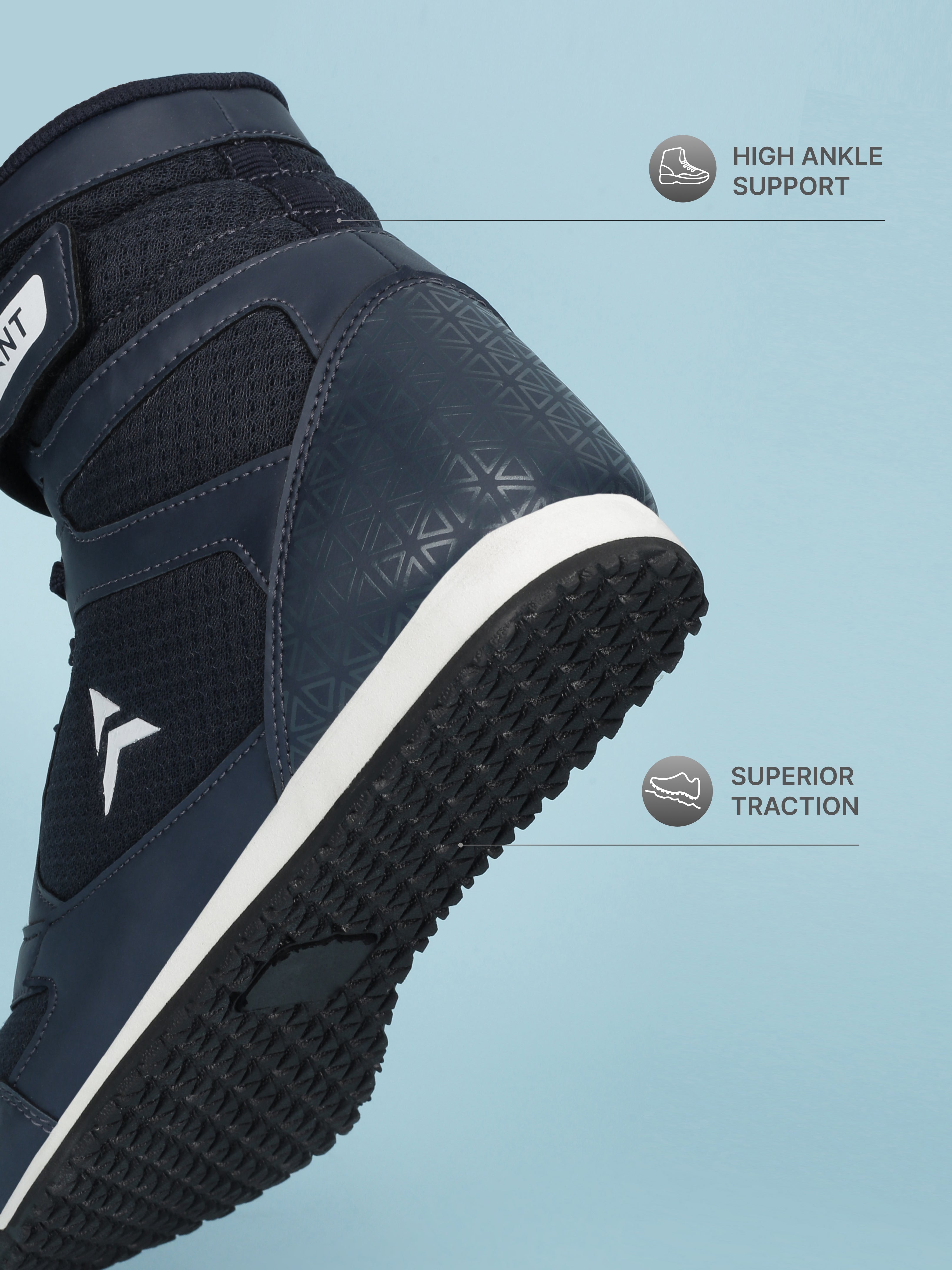 Avant Men's Uppercut Boxing Shoes - Navy Blue