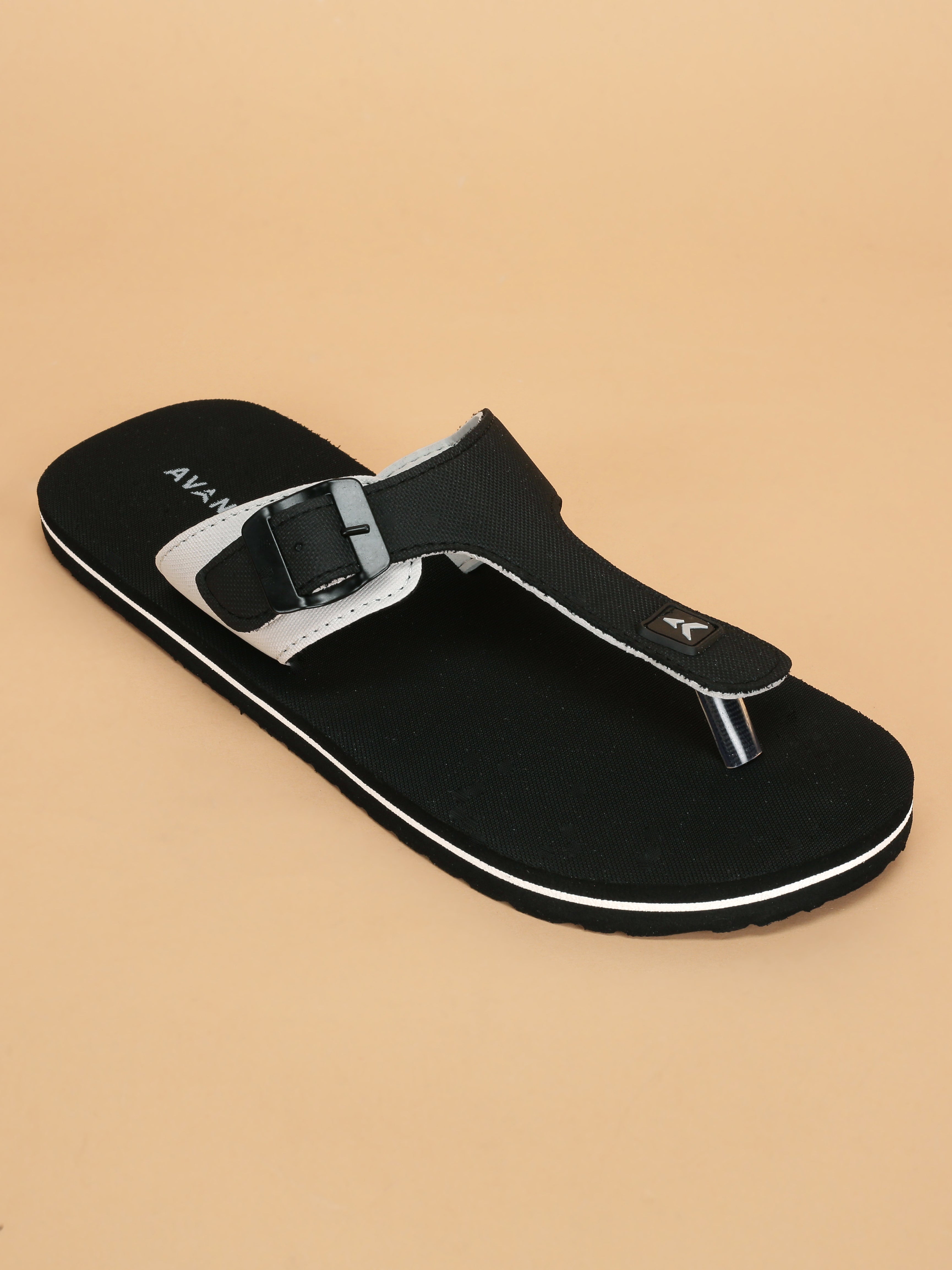 Avant Men's FusionGrip Flip Flops - Black/White