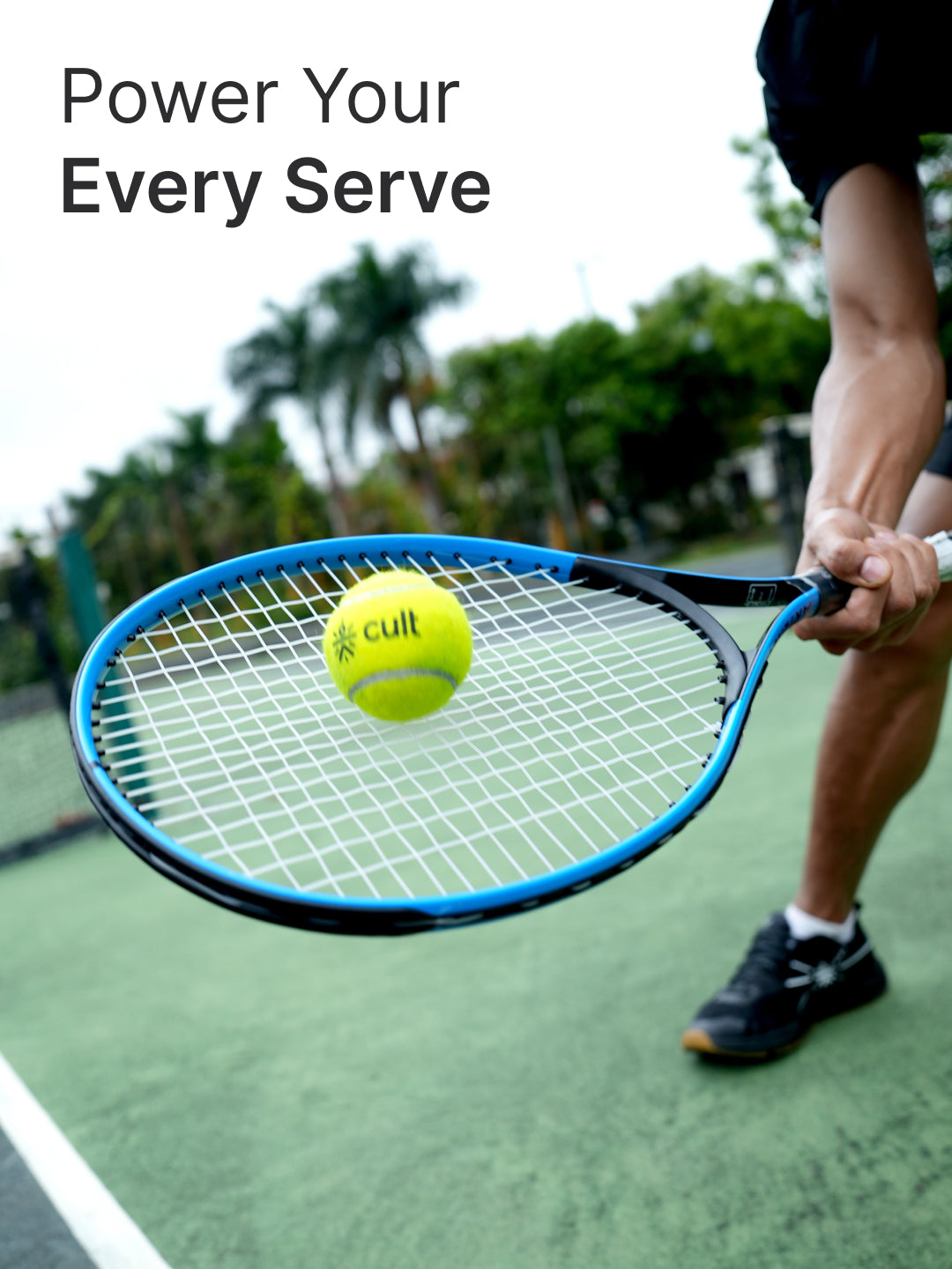 cult Tennis Ball Pack of 6 Green