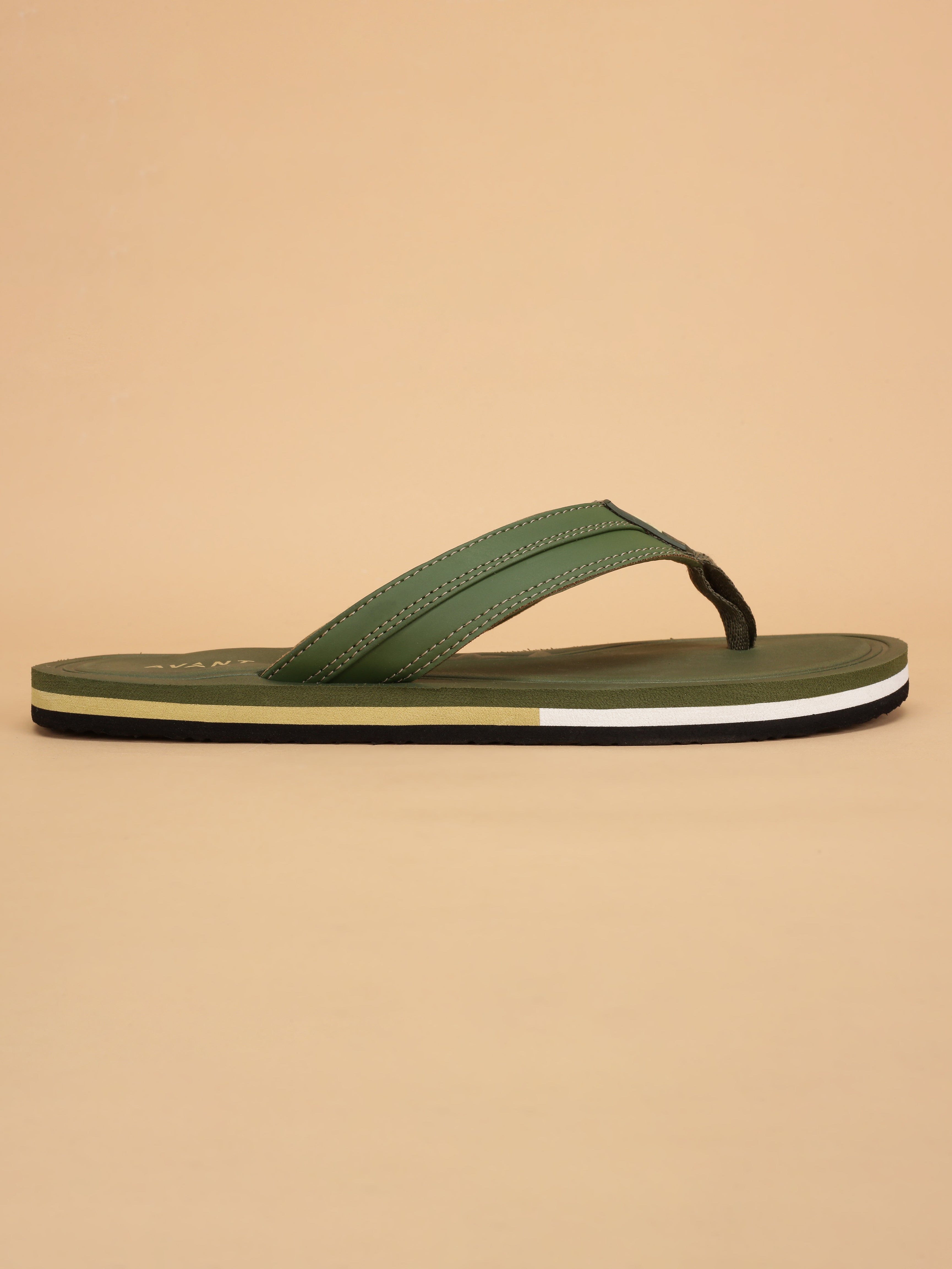Avant Men's Flint Flip Flops - Olive