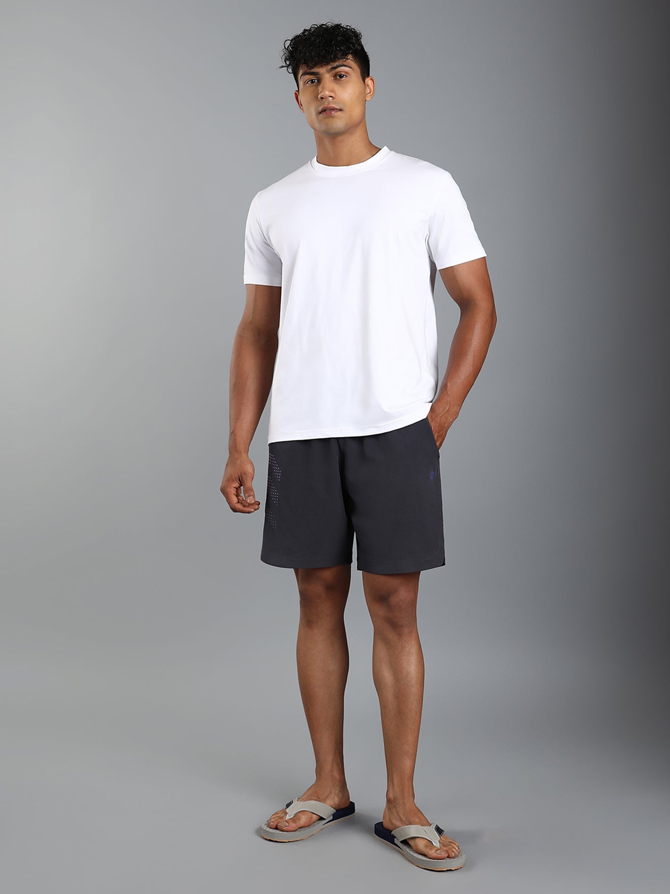 Cult Men's Hexa Flip Flops - Grey