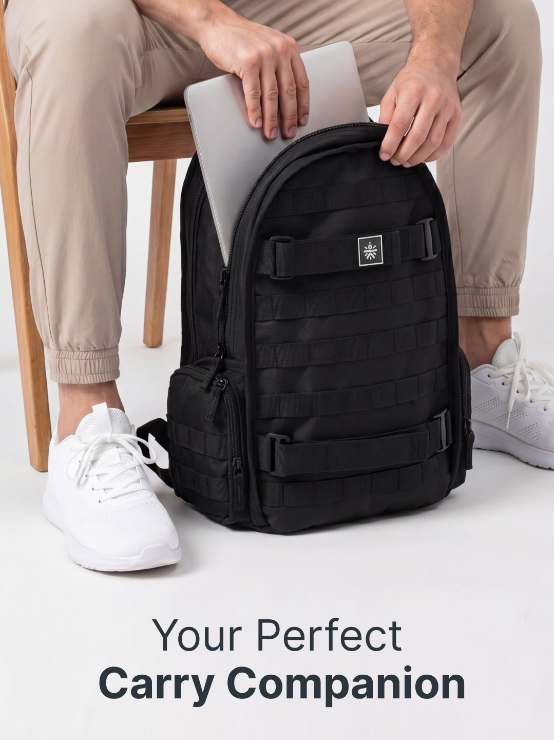 Cult 35L Multi-Compartment Backpack Gym, Travel and Laptop Backpack with Yoga Mat Holder