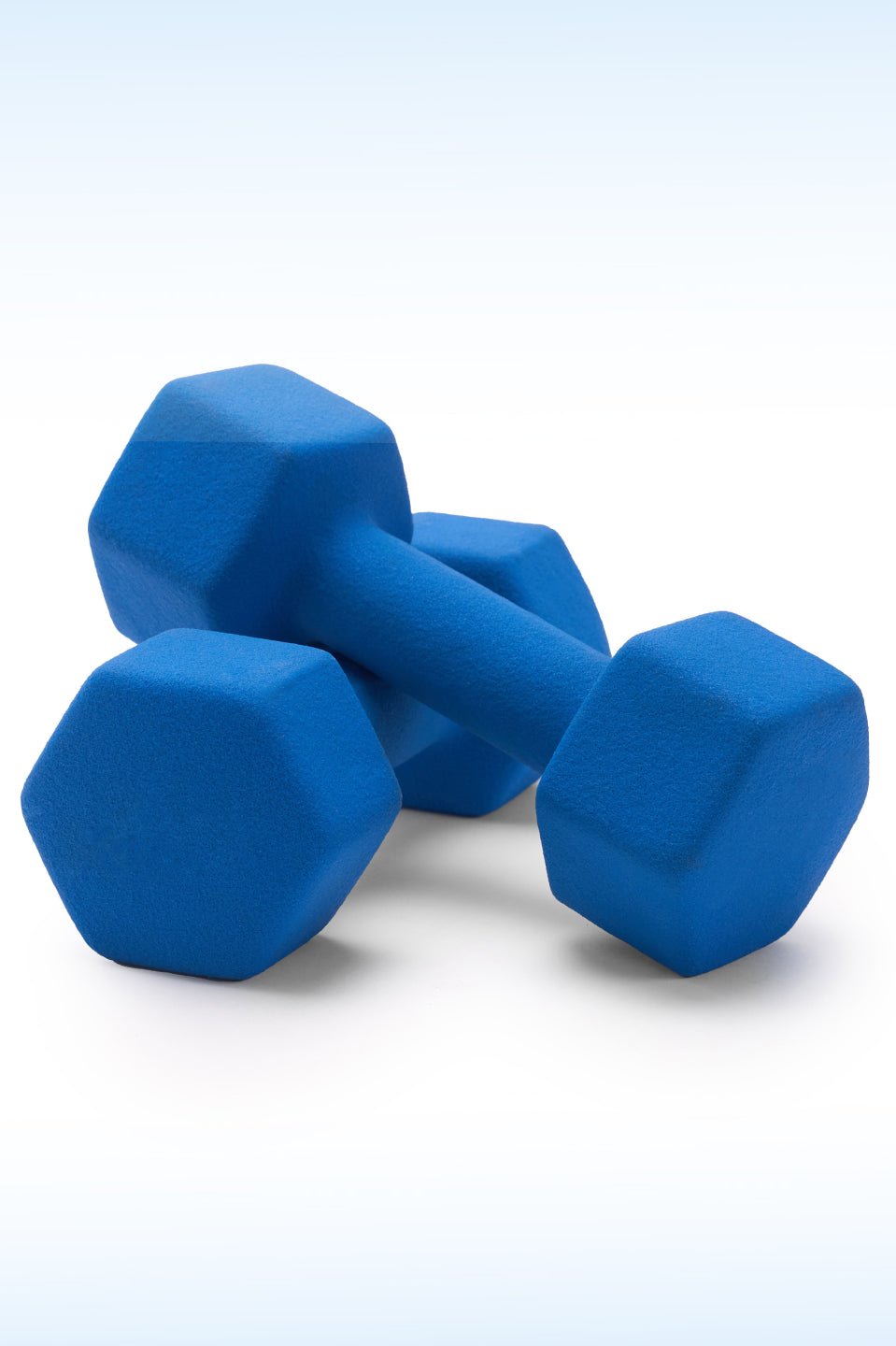 Cult 5KGx2 Neoprene Dumbbells For Home & Gym Exercises (Blue)