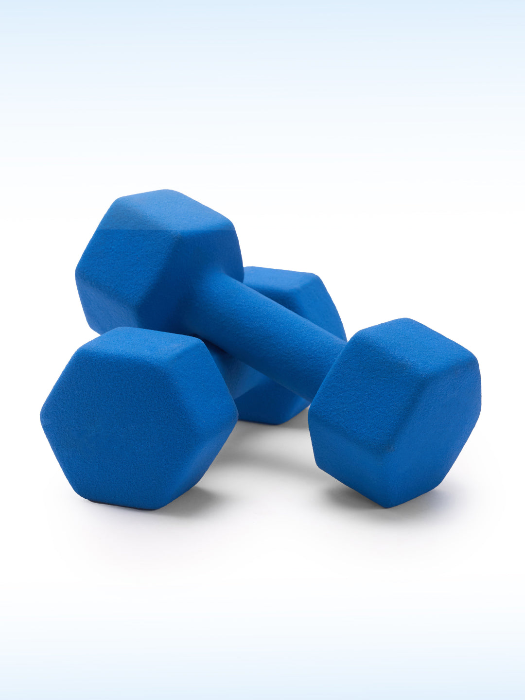 Cult 5KGx2 Neoprene Dumbbells For Home & Gym Exercises (Blue)
